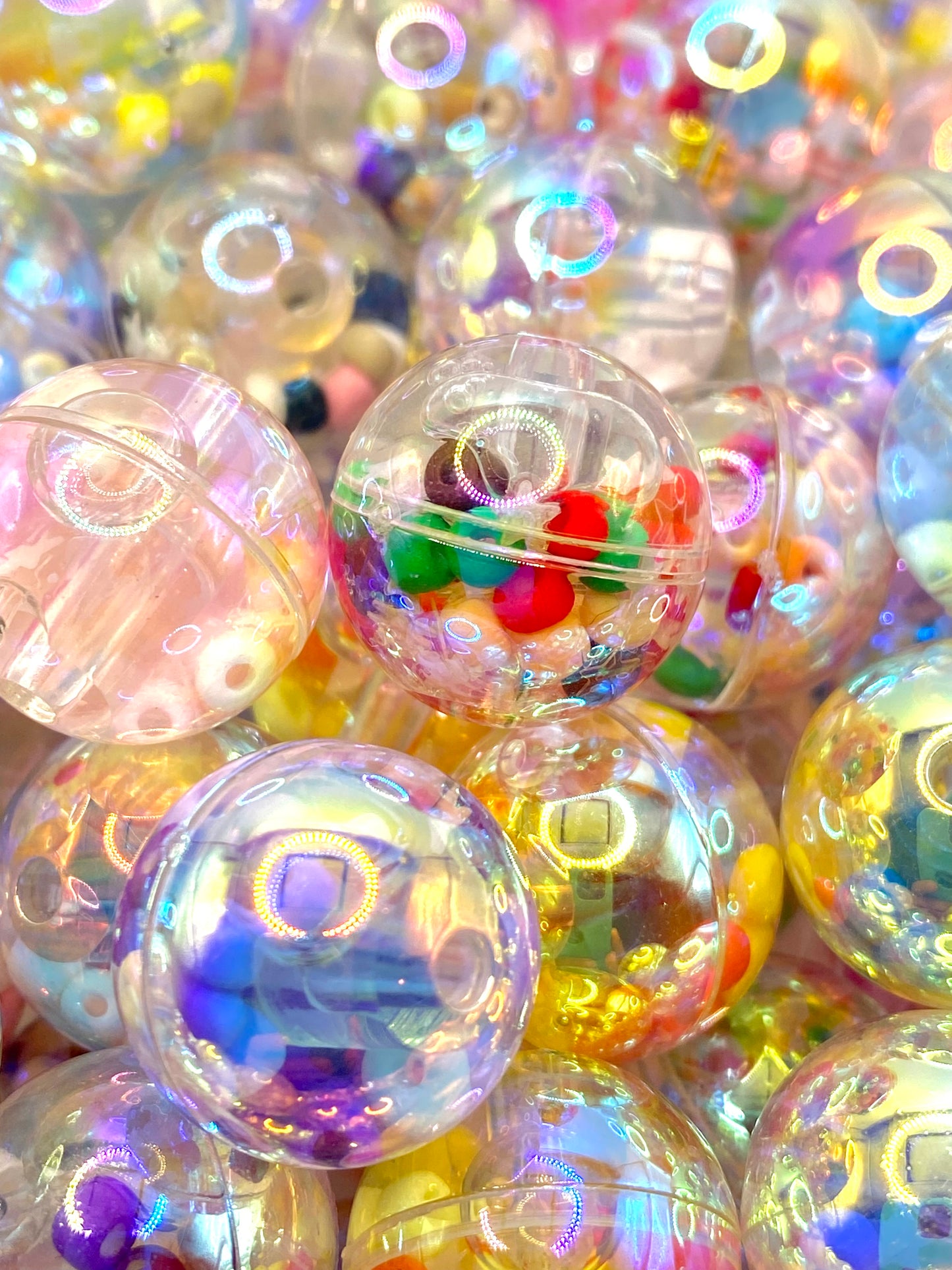 Glitter Snow Globe Luxury Beads (Water Beads)