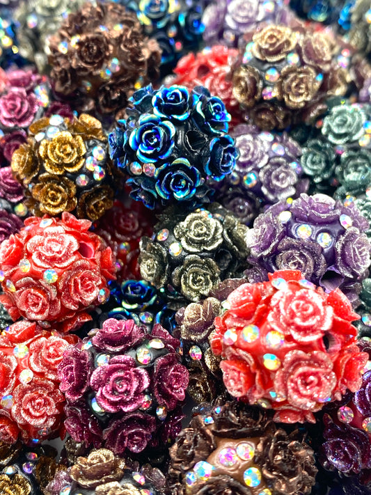 Kiss From a Rose Acrylic Beads