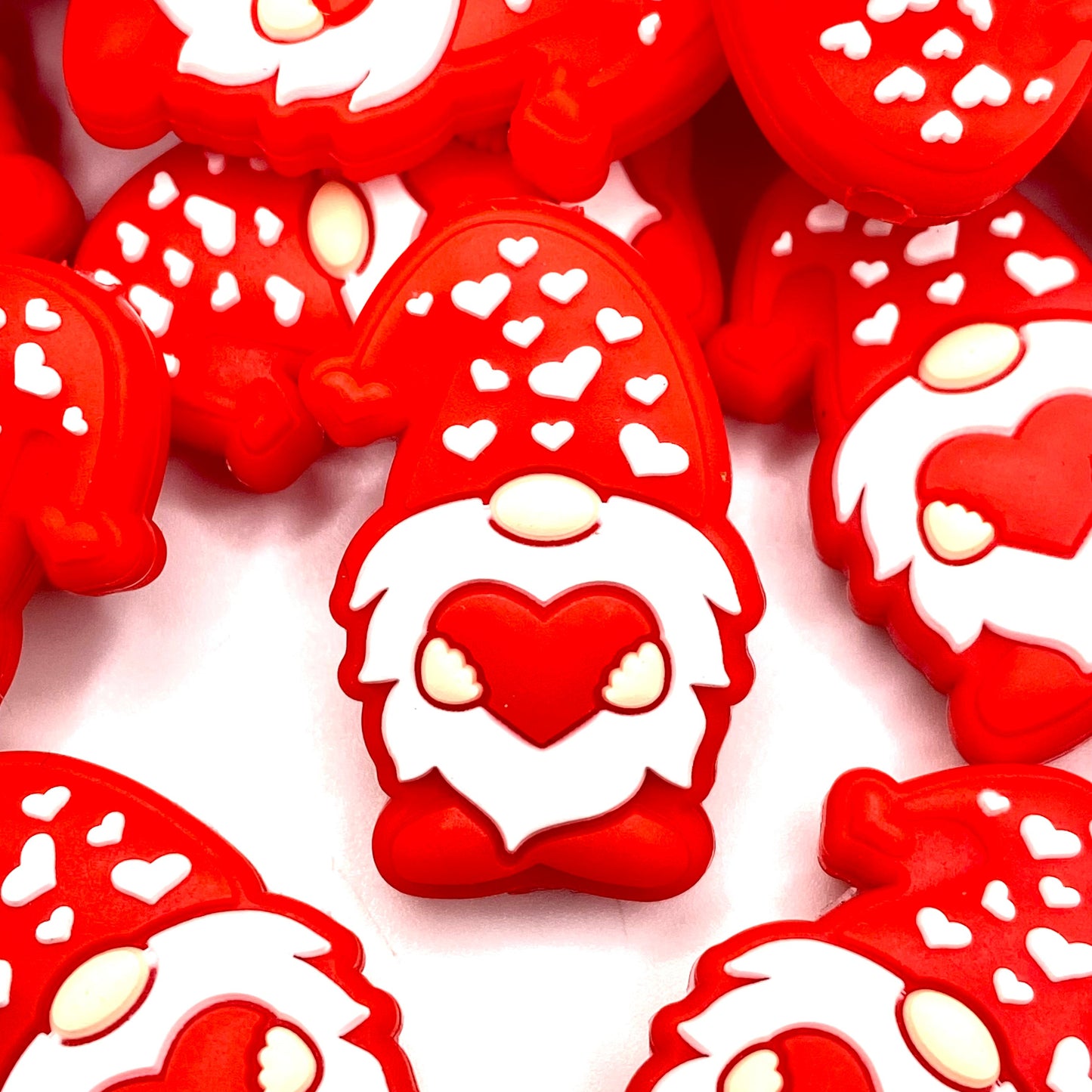 Cupid Sent a Gnome Silicone Focal Beads