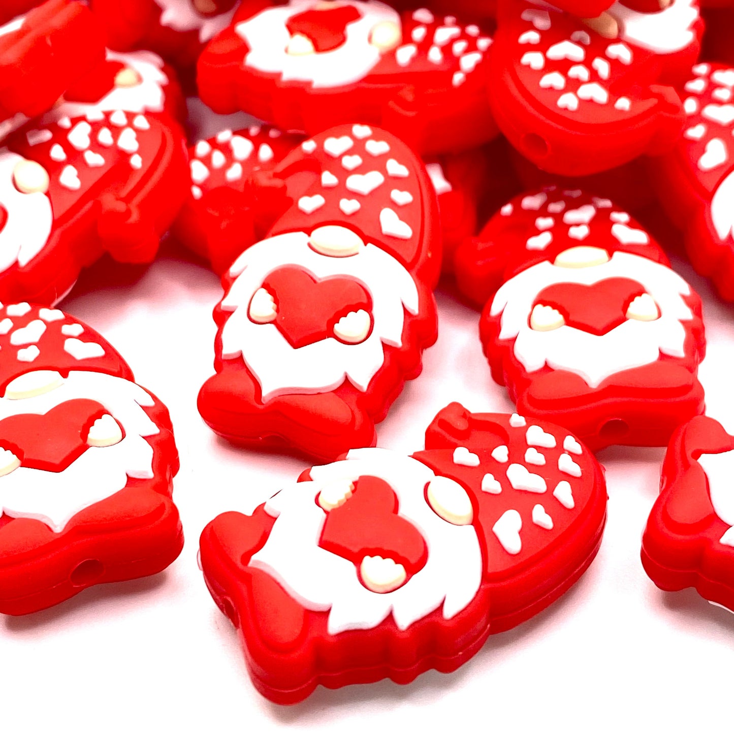 Cupid Sent a Gnome Silicone Focal Beads