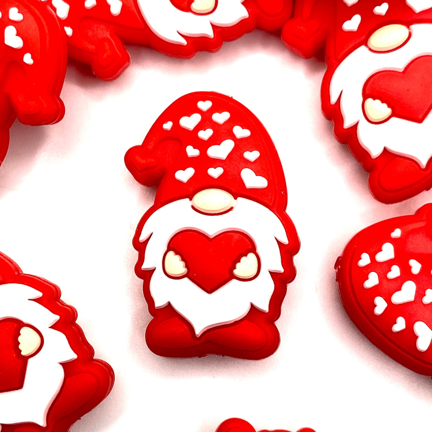 Cupid Sent a Gnome Silicone Focal Beads