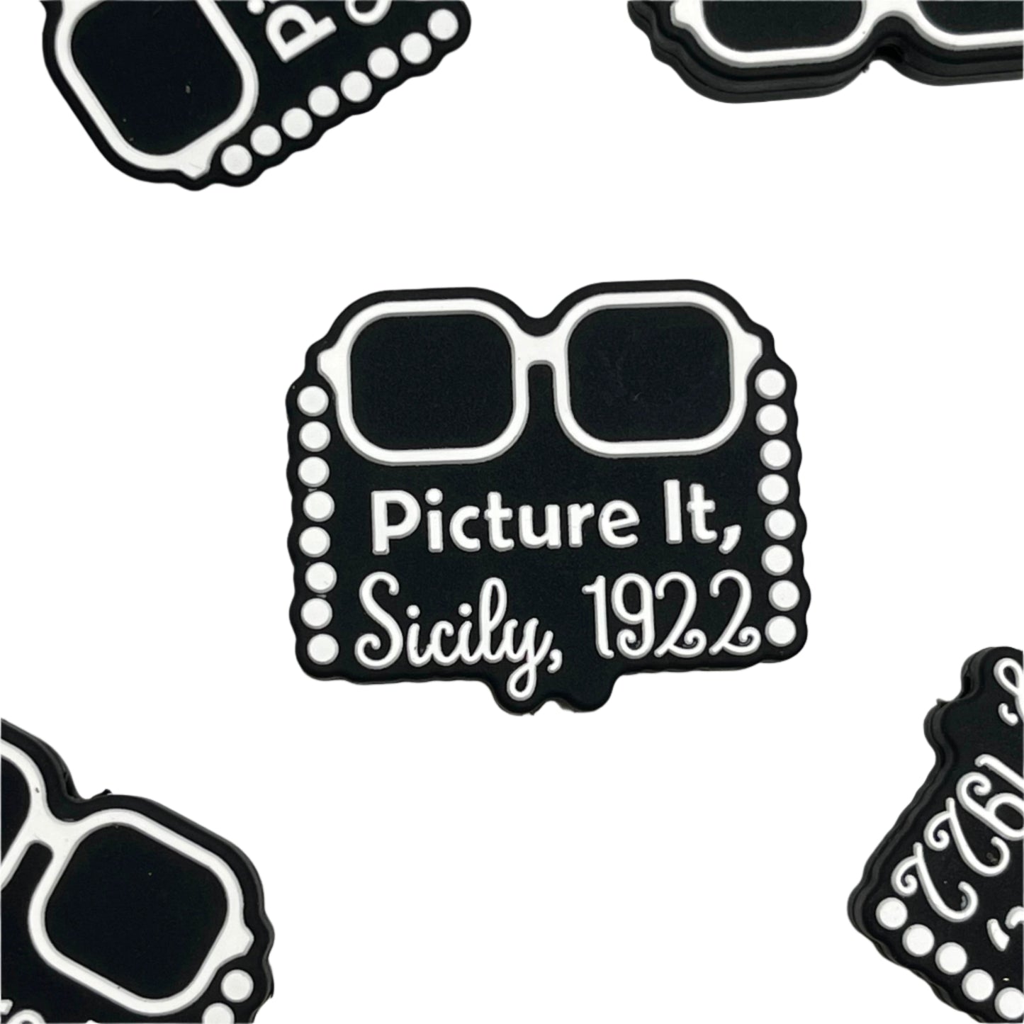 Picture It, Sicily, 1922 Silicone Focal Beads