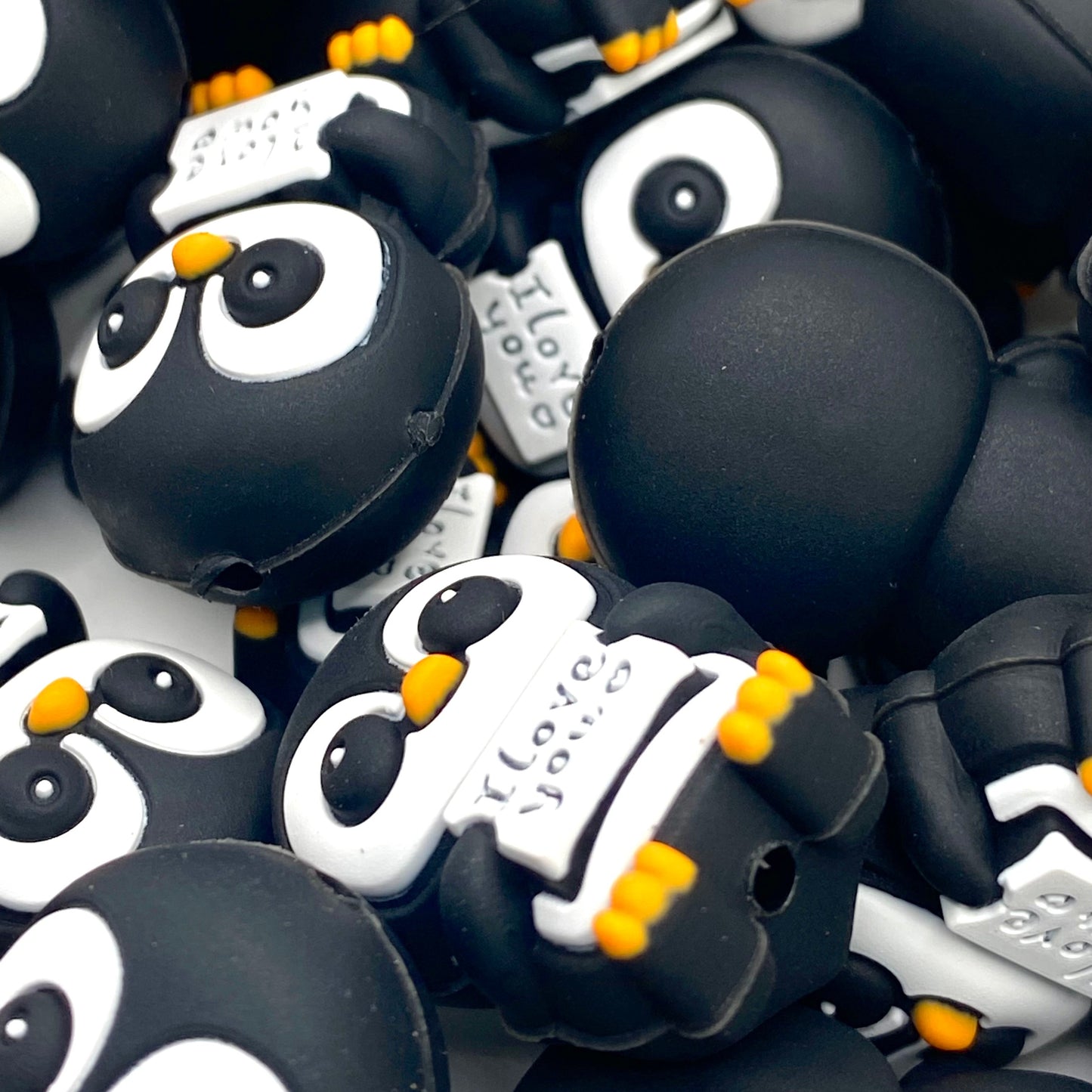 I’m Flippin’ Smitten 3D Silicone Focal Beads