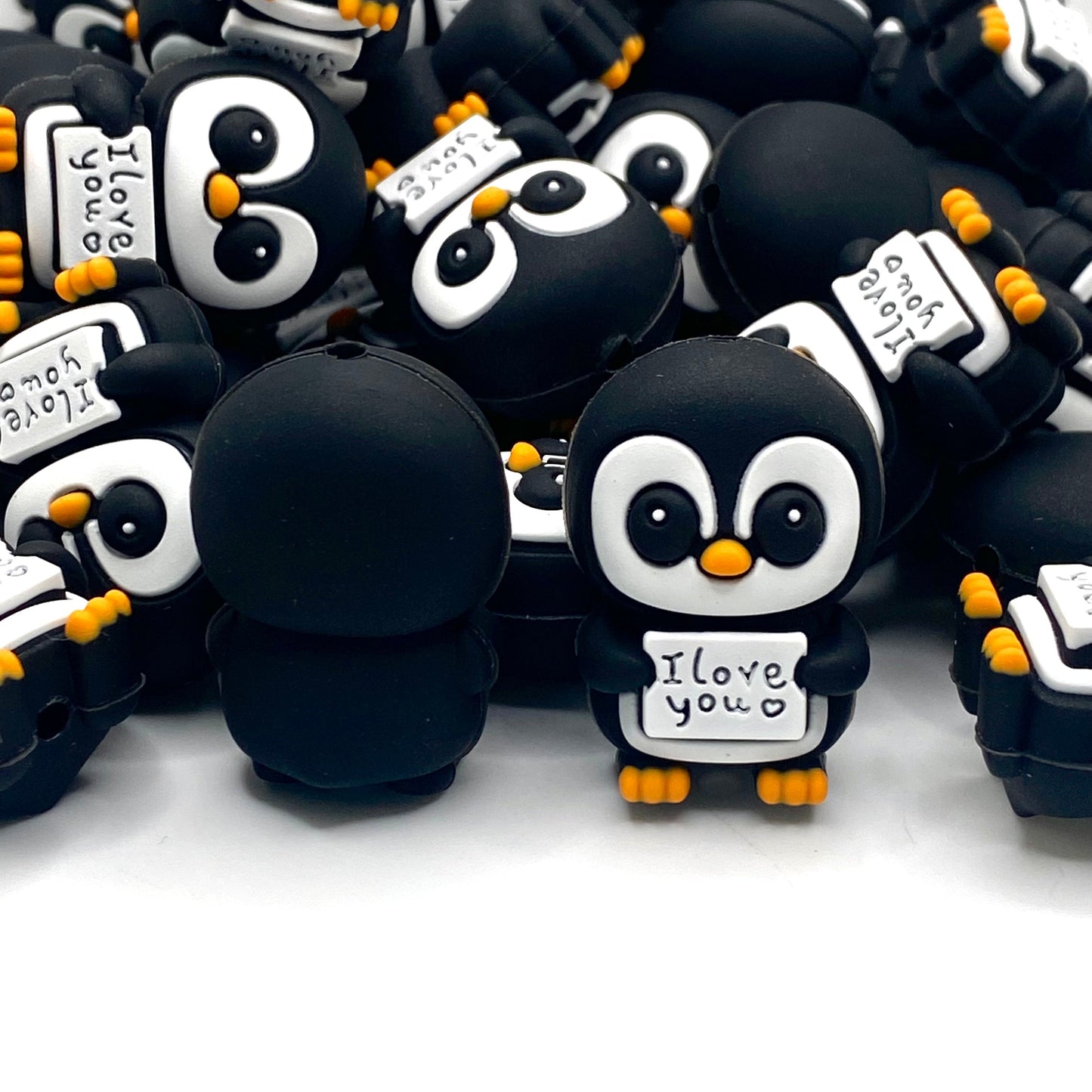 I’m Flippin’ Smitten 3D Silicone Focal Beads