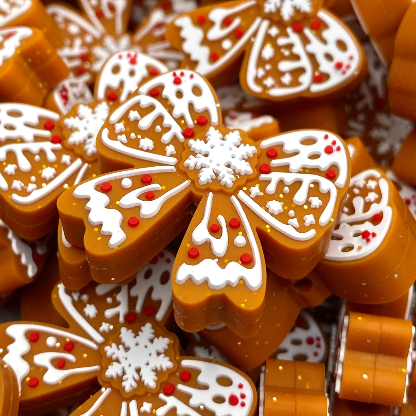 Too Cute To Crumble 3D Silicone Focal Beads - ECBS EXCLUSIVE