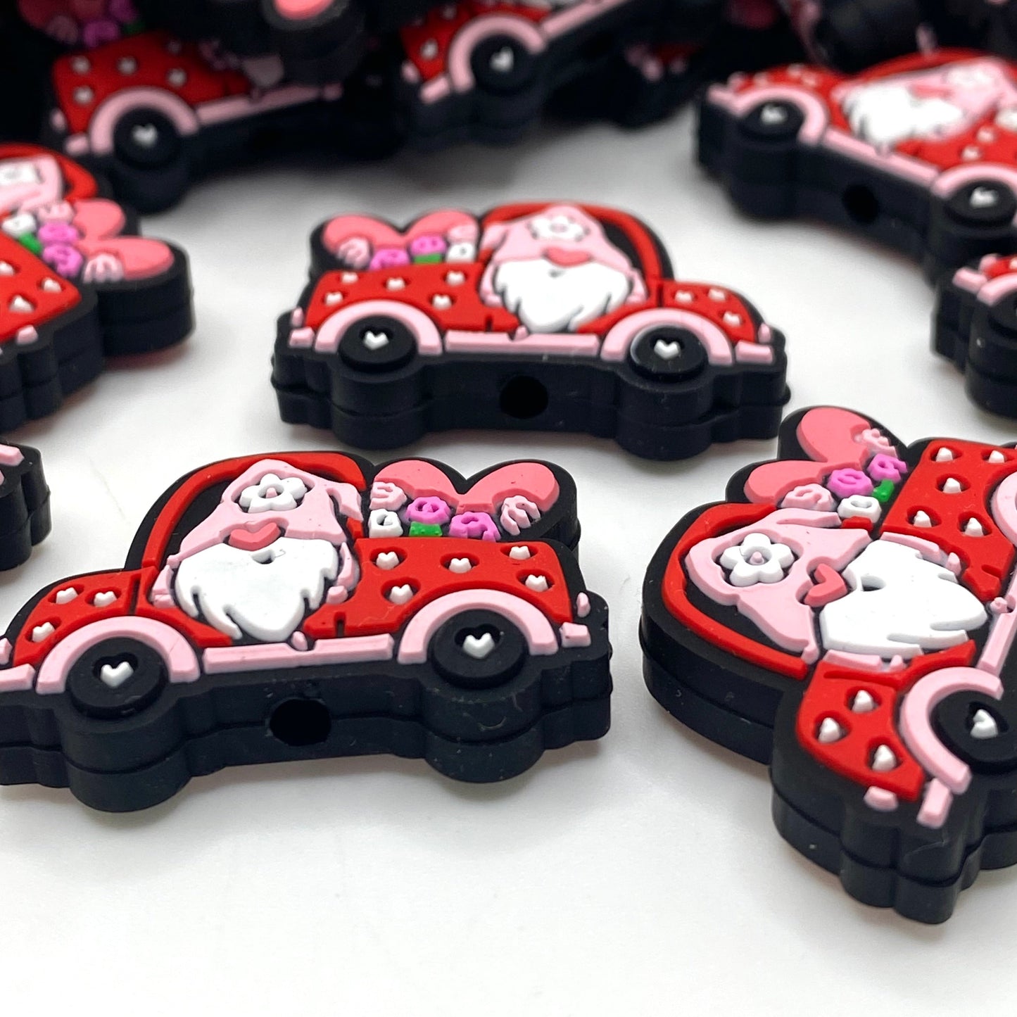 Gnome Cruising for Love Silicone Focal Beads