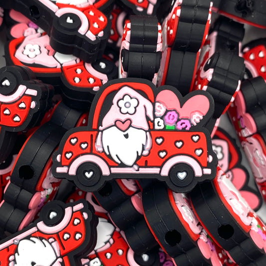 Gnome Cruising for Love Silicone Focal Beads