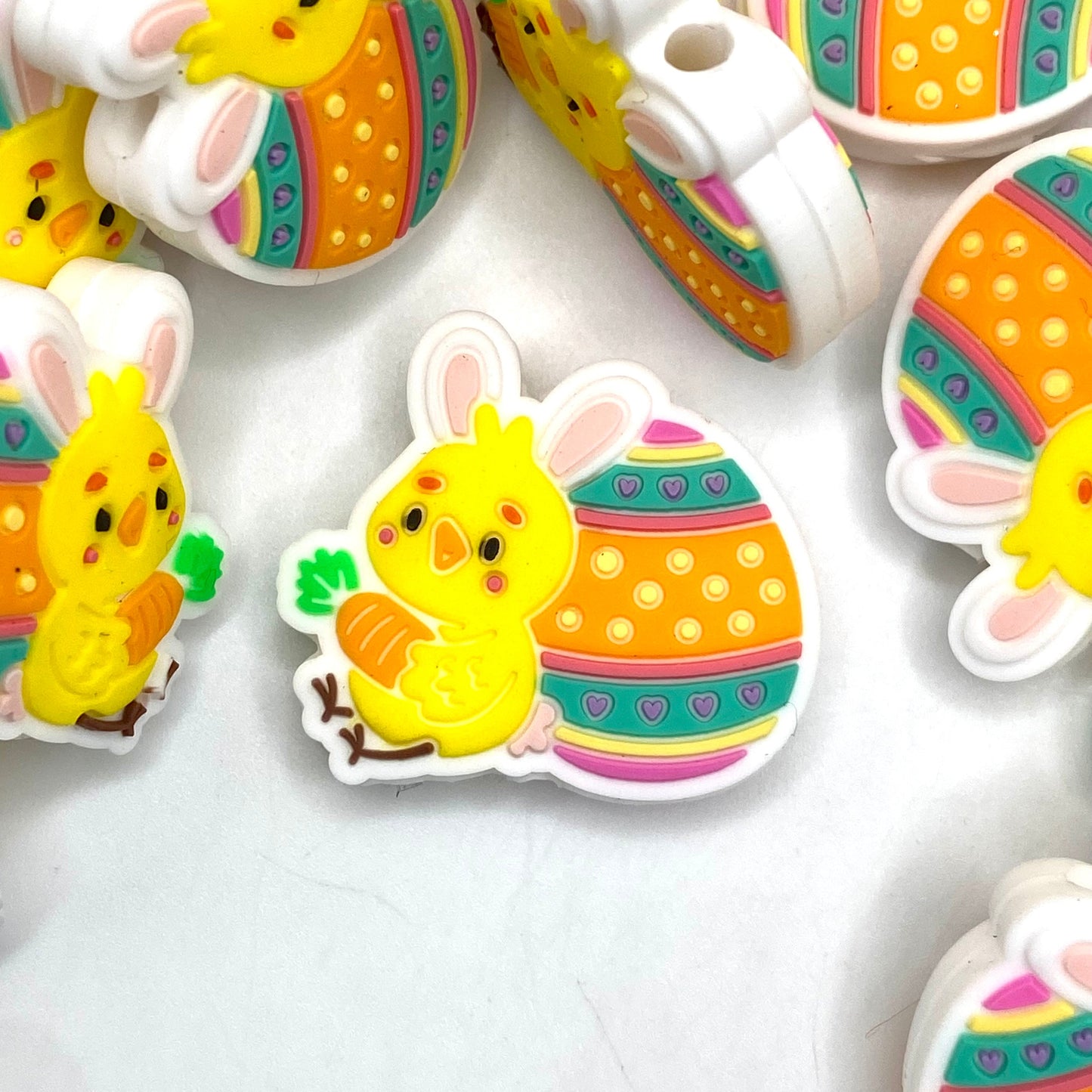 Egg-cited for Easter! Silicone Focal Beads