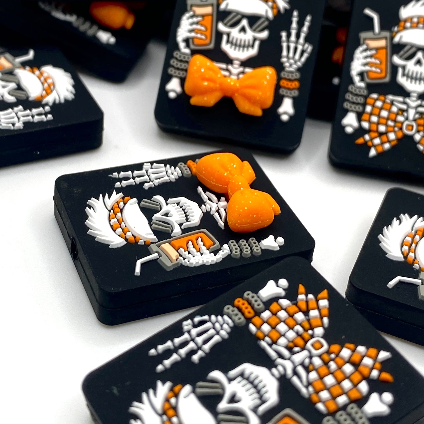 Messy Hair, Don’t Care 3D Silicone Focal Beads