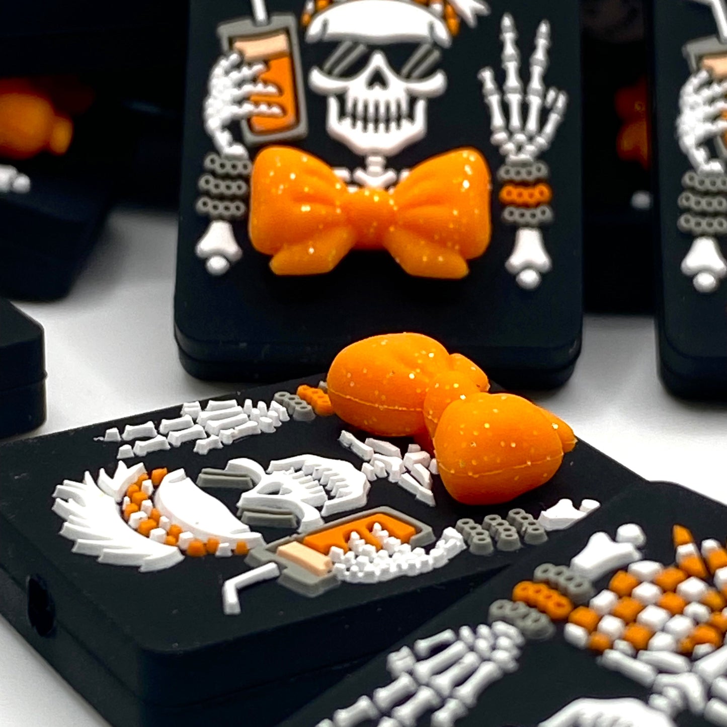 Messy Hair, Don’t Care 3D Silicone Focal Beads