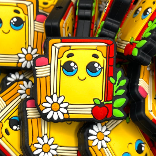 Written Under Pressure Silicone Focal Beads