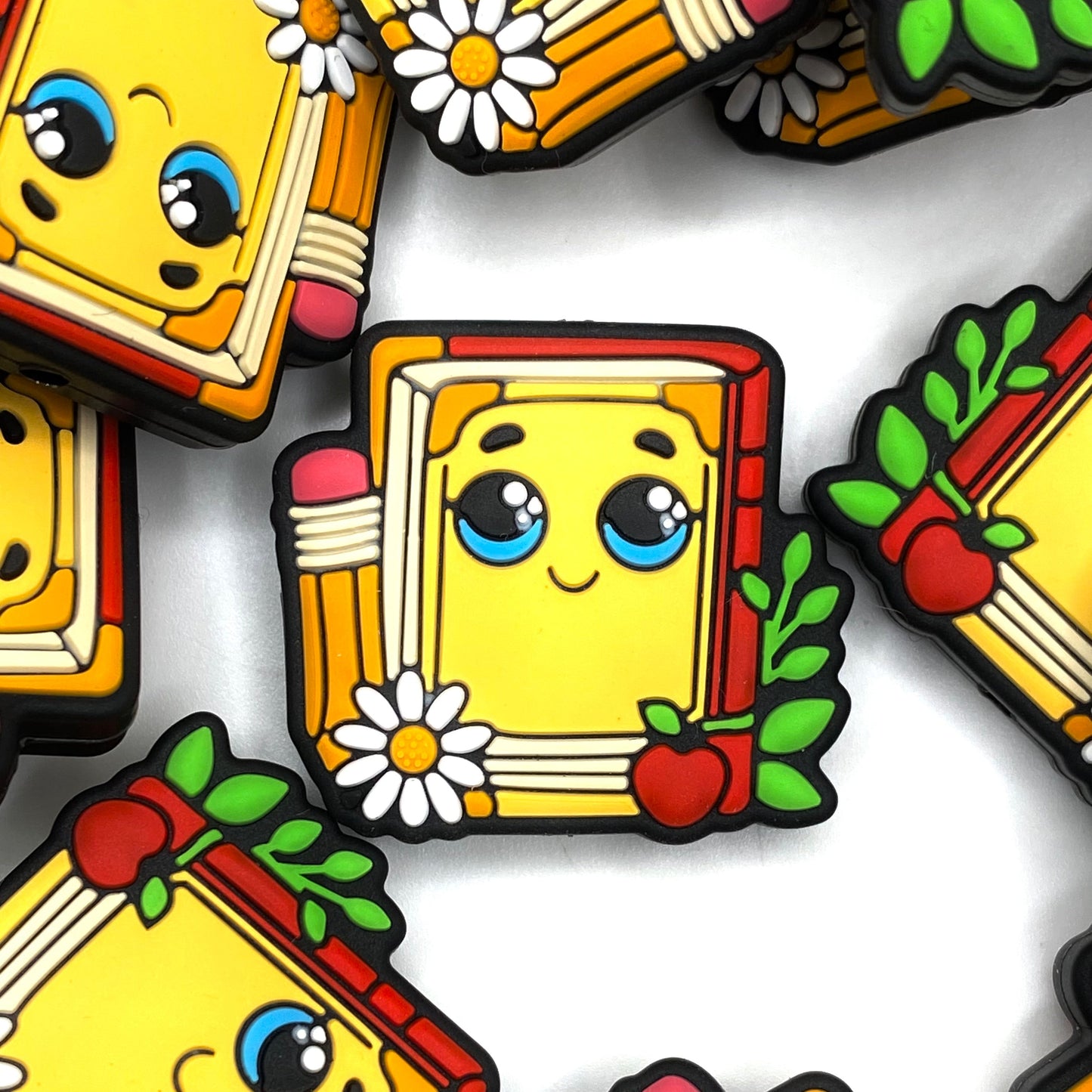 Written Under Pressure Silicone Focal Beads