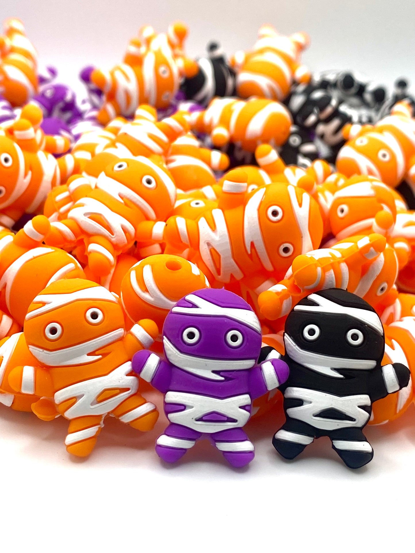 Mummys, The Original TP Hoarders 3D Silicone Focal Beads