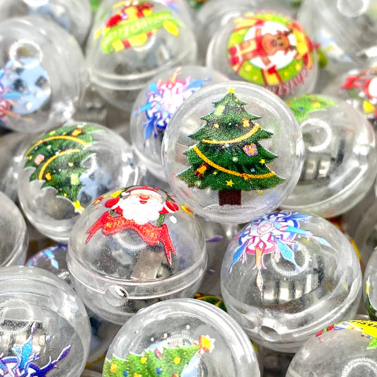 Christmas Light Up Beads Silicone Beads