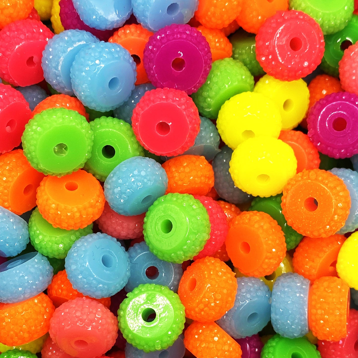 I Prefer Living In Color Luminous Spacer Beads