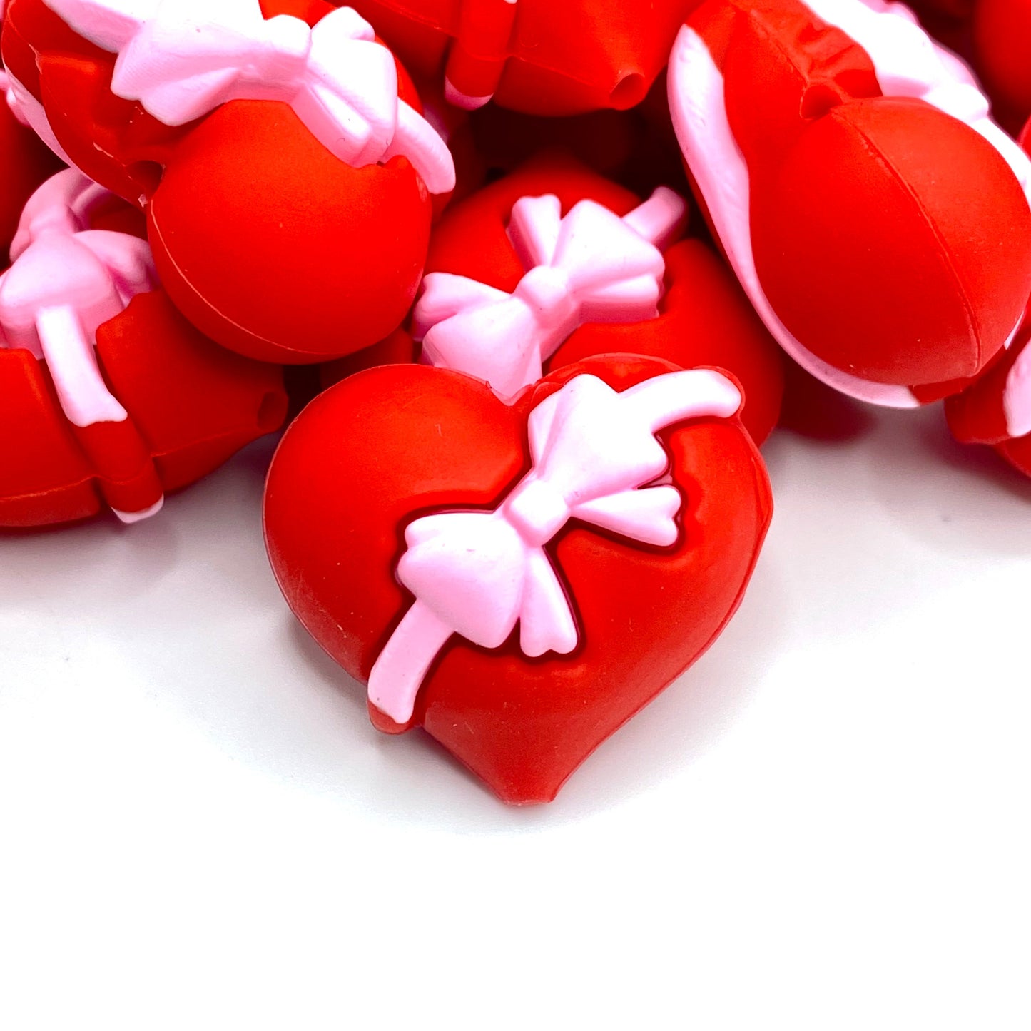 Wrapped in Love 3D Silicone Focal Beads