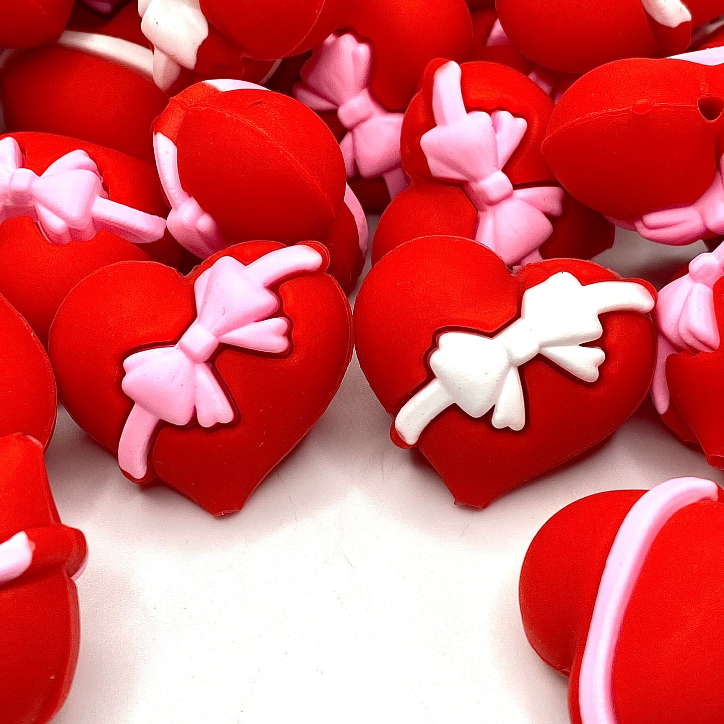 Wrapped in Love 3D Silicone Focal Beads