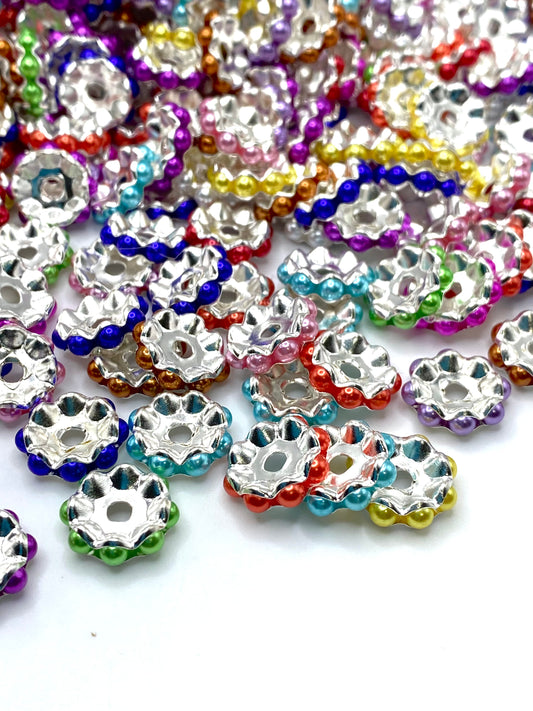 Live A Colorful Life Spacer Beads