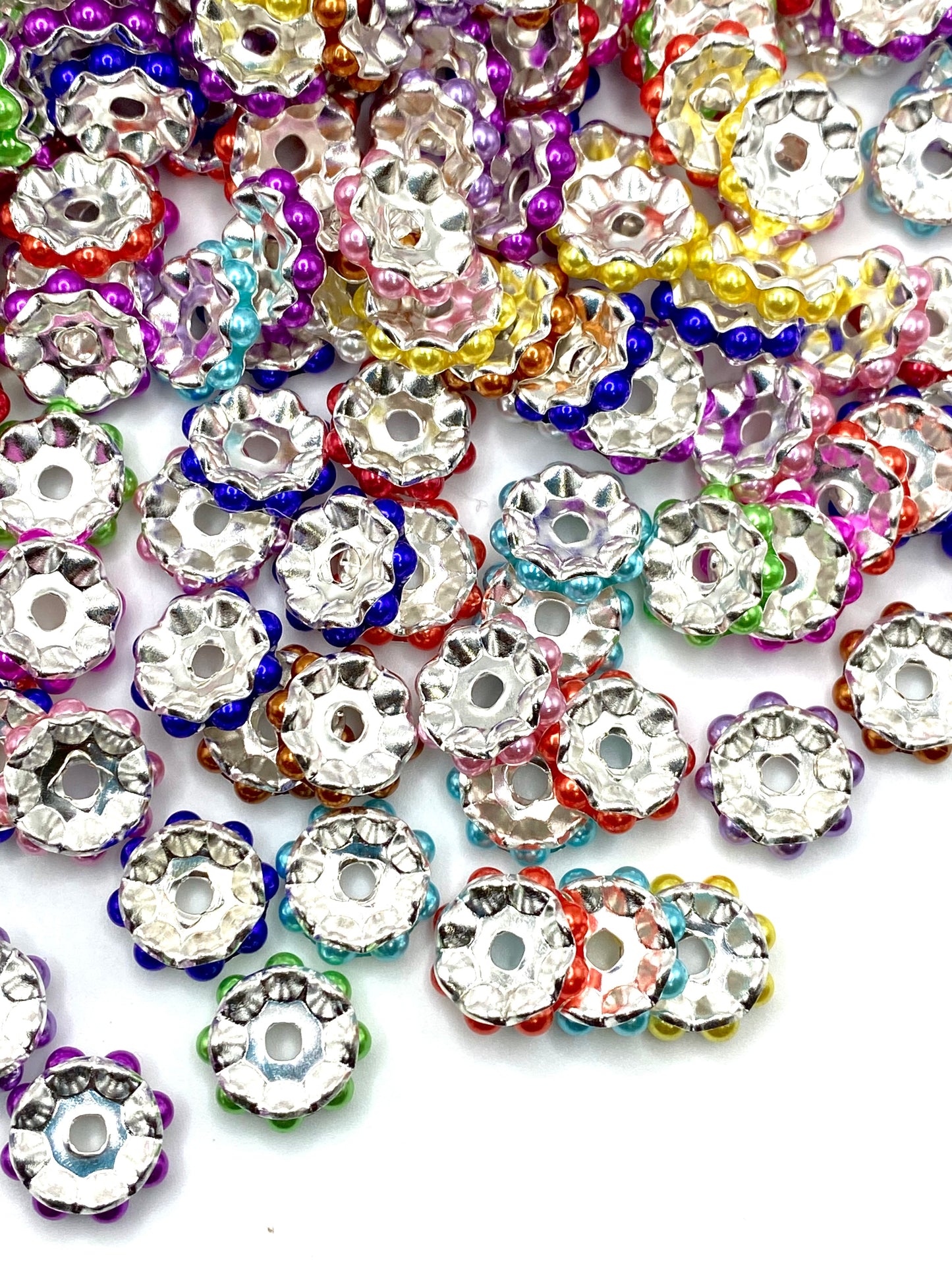 Live A Colorful Life Spacer Beads