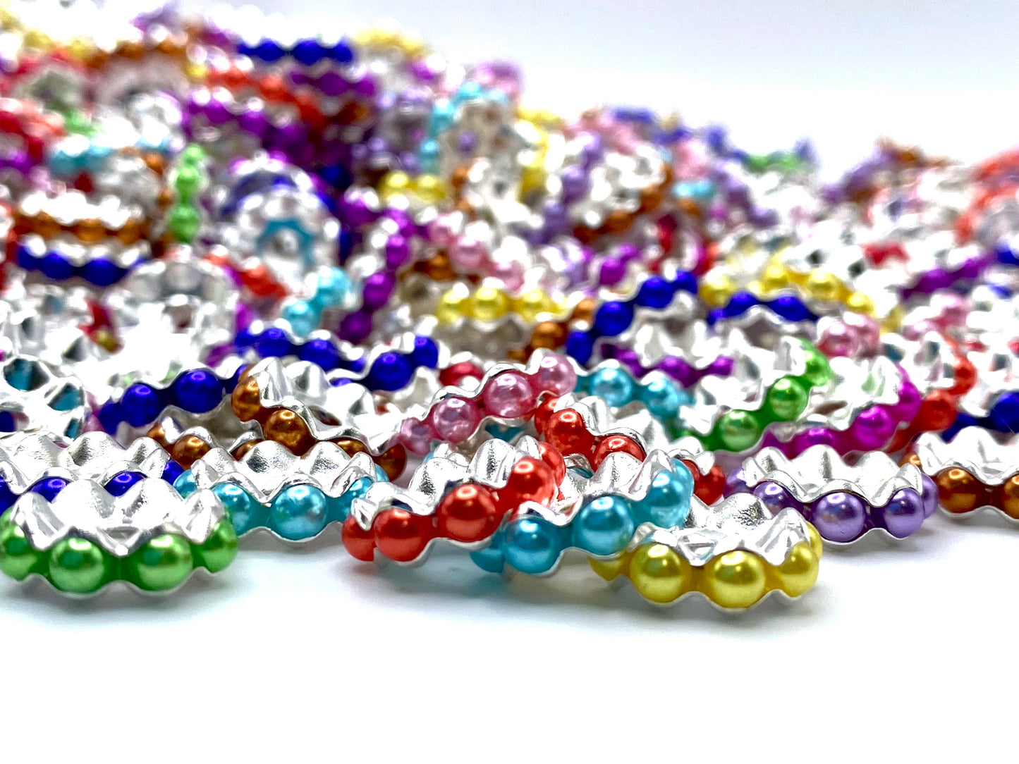 Live A Colorful Life Spacer Beads