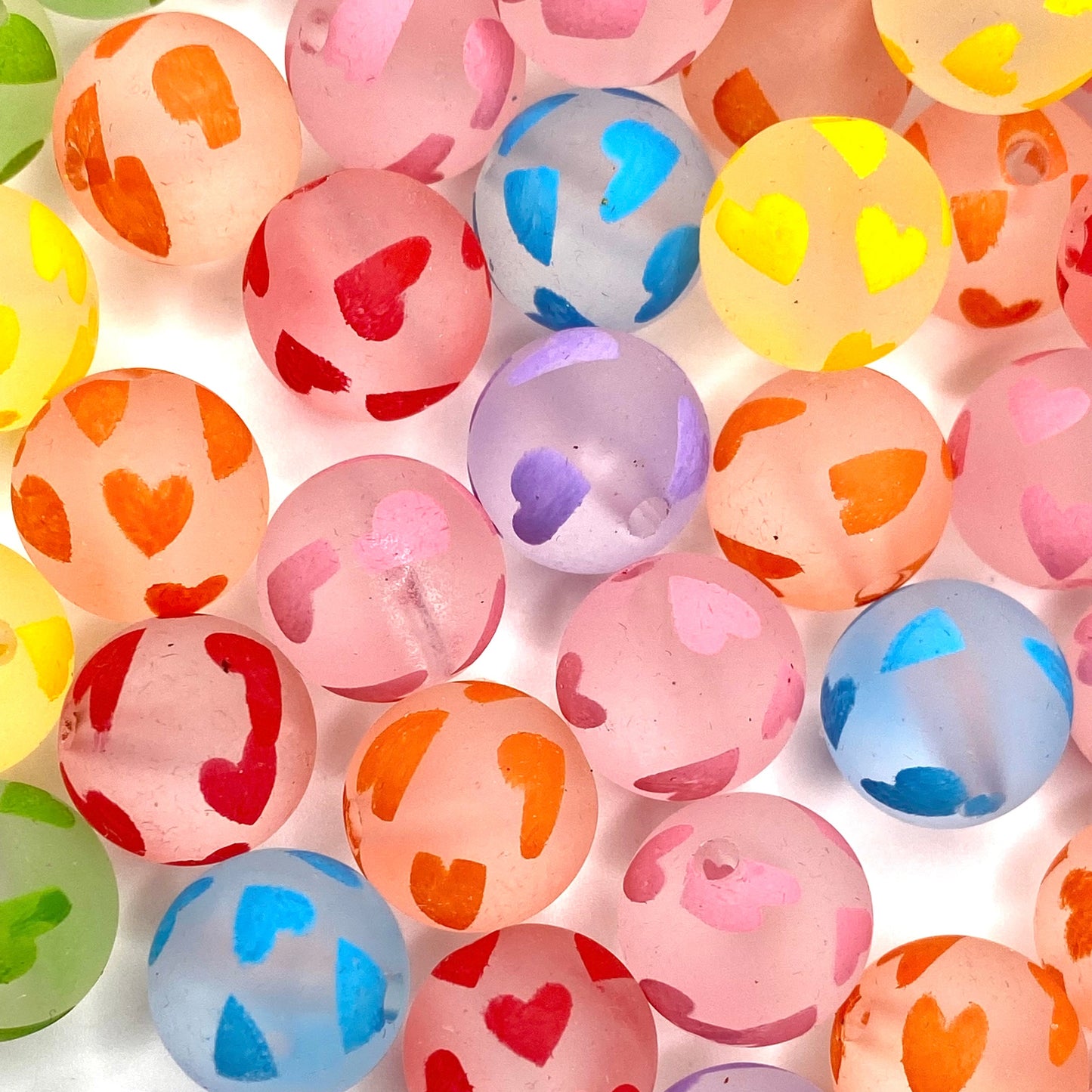 Full of Love Acrylic Beads