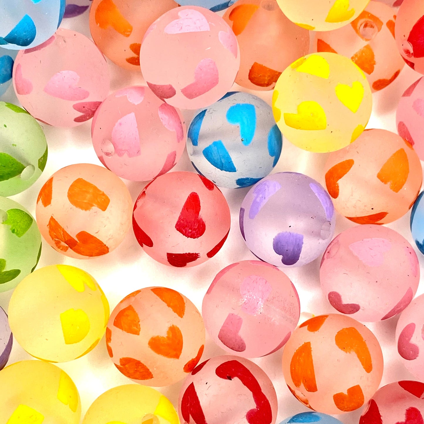 Full of Love Acrylic Beads