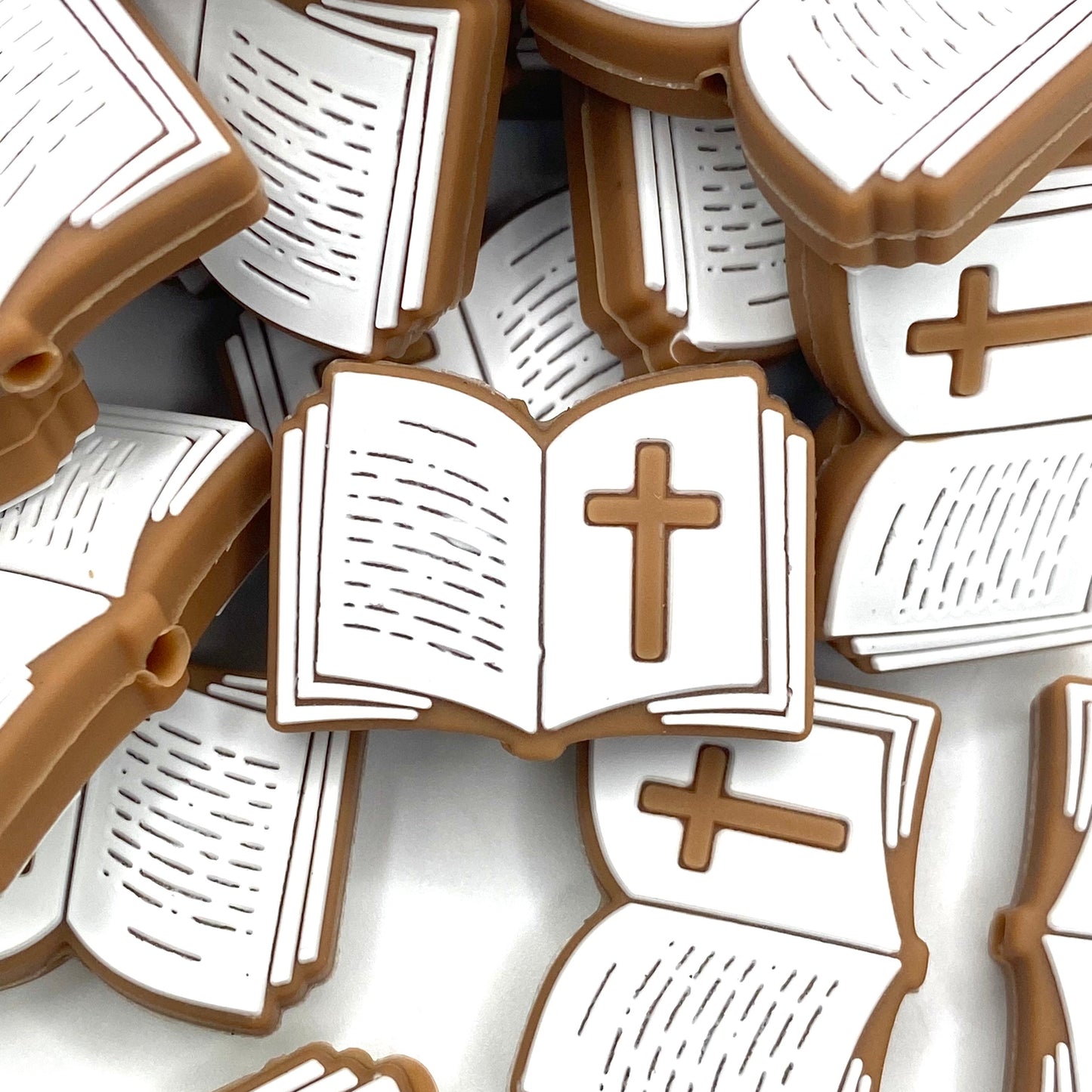 Daily Bible Time Silicone Focal Beads