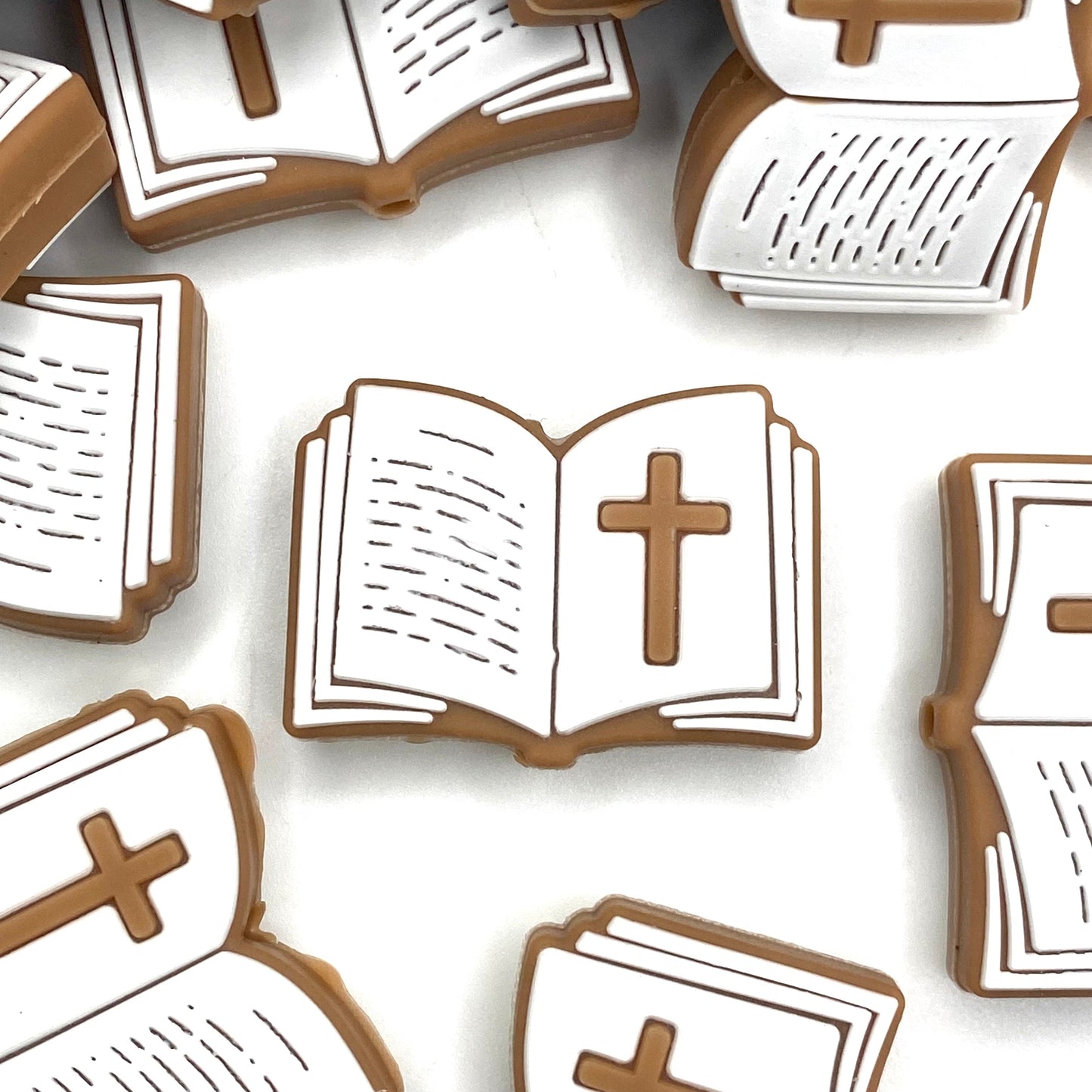 Daily Bible Time Silicone Focal Beads