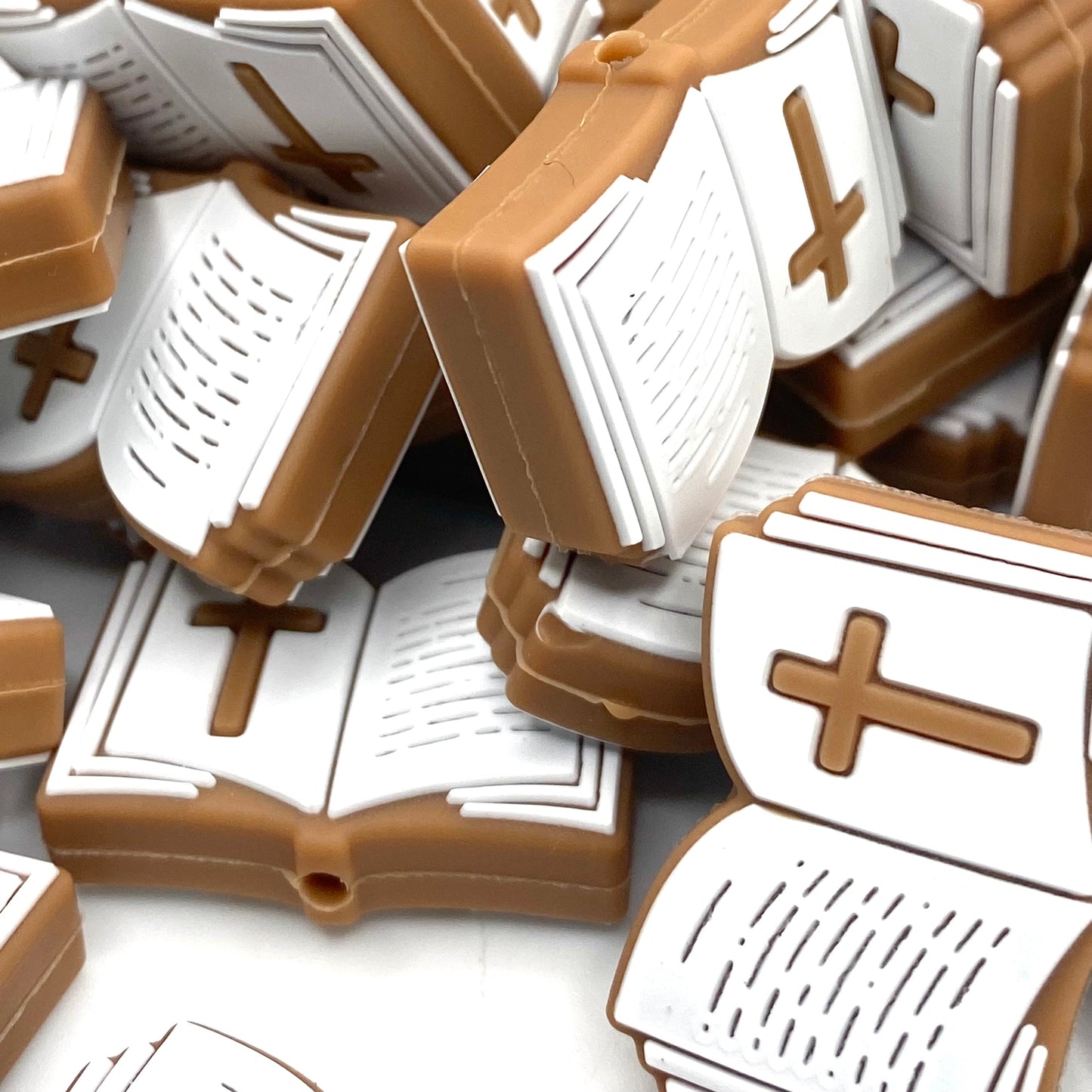 Daily Bible Time Silicone Focal Beads