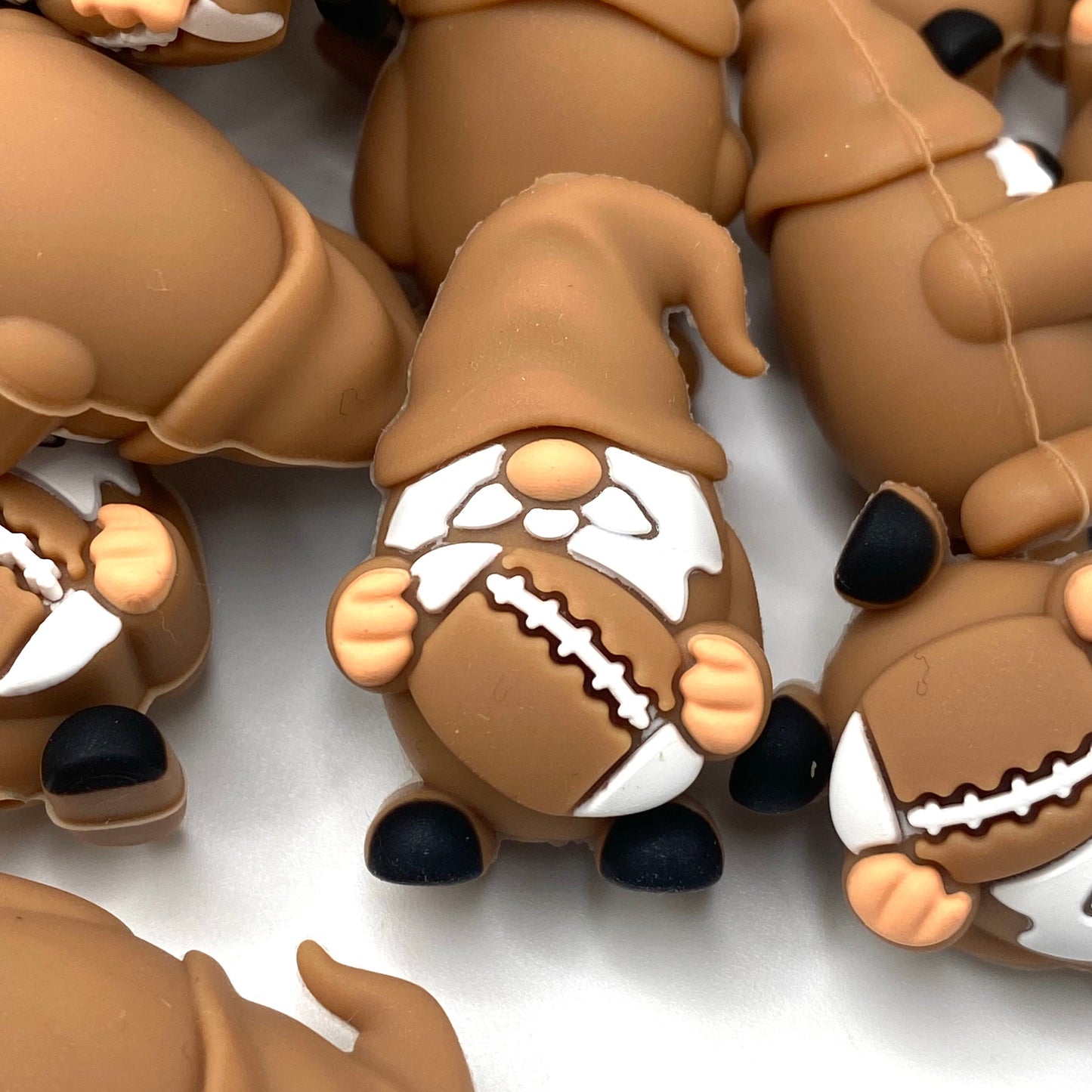 Springtime, Gnome Time 3D Silicone Focal Beads