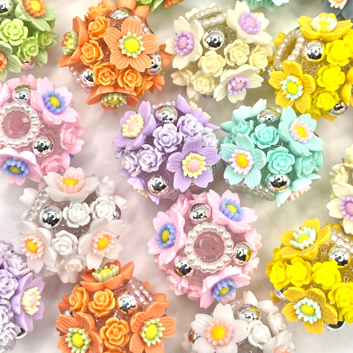 Enigmatic Blooms Fancy Beads
