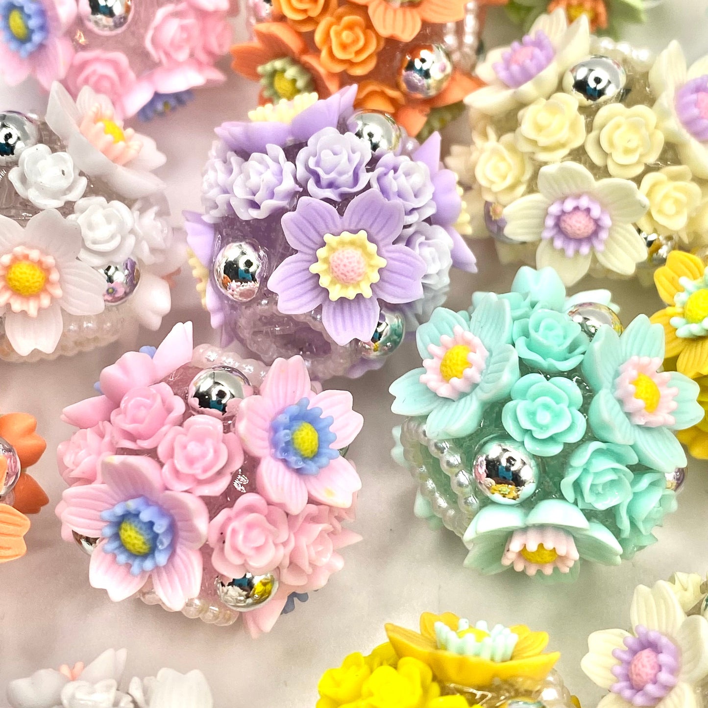 Enigmatic Blooms Fancy Beads