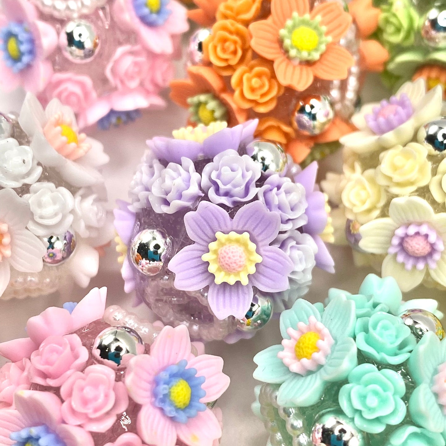 Enigmatic Blooms Fancy Beads