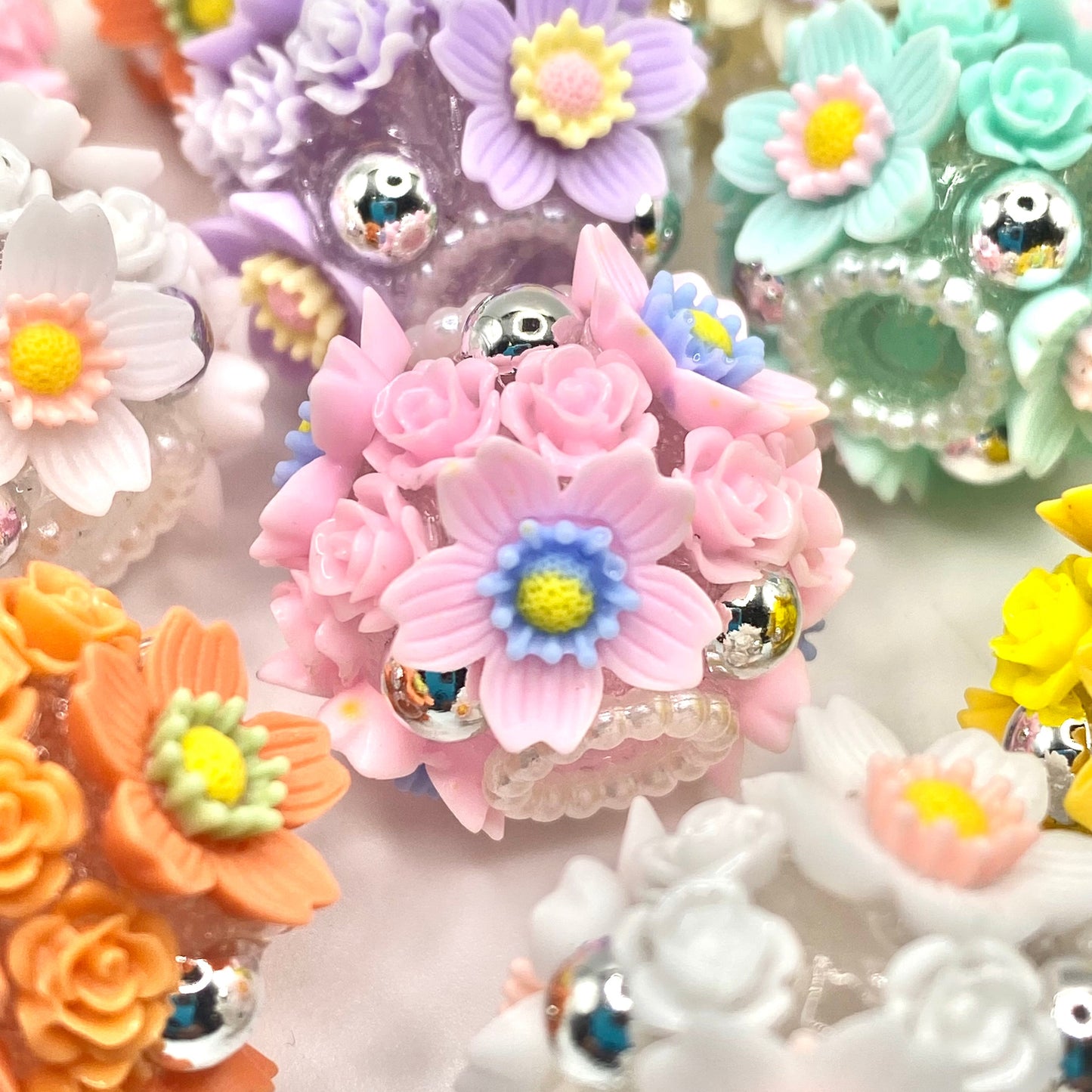 Enigmatic Blooms Fancy Beads