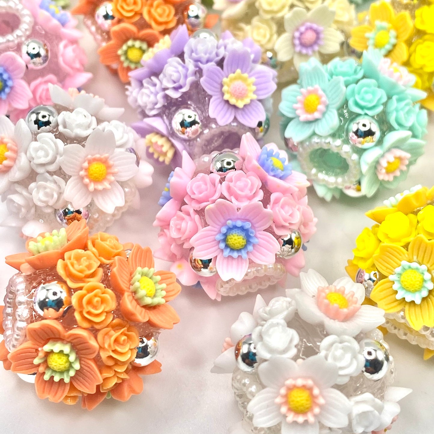 Enigmatic Blooms Fancy Beads