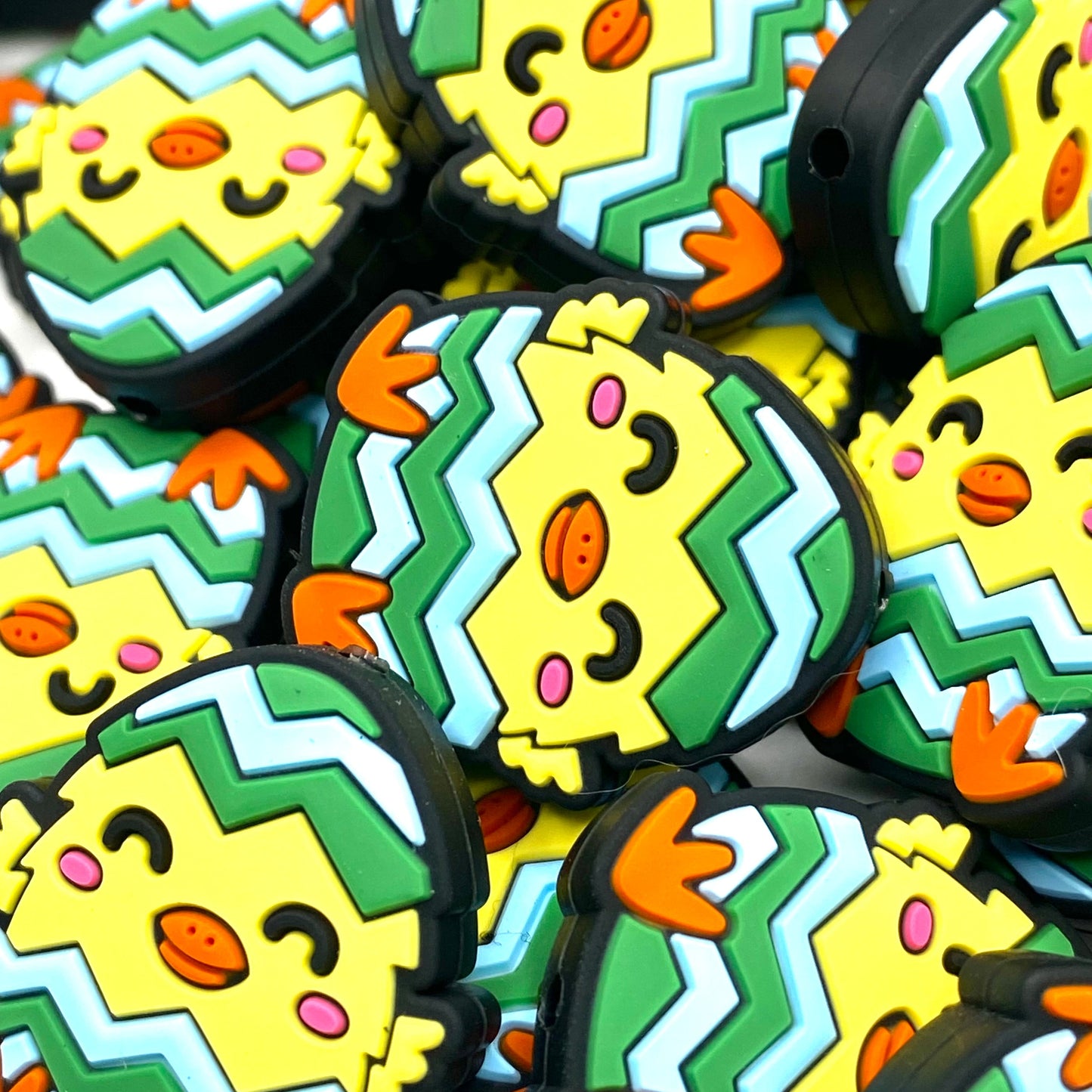 Hatch Happiness Silicone Focal Beads