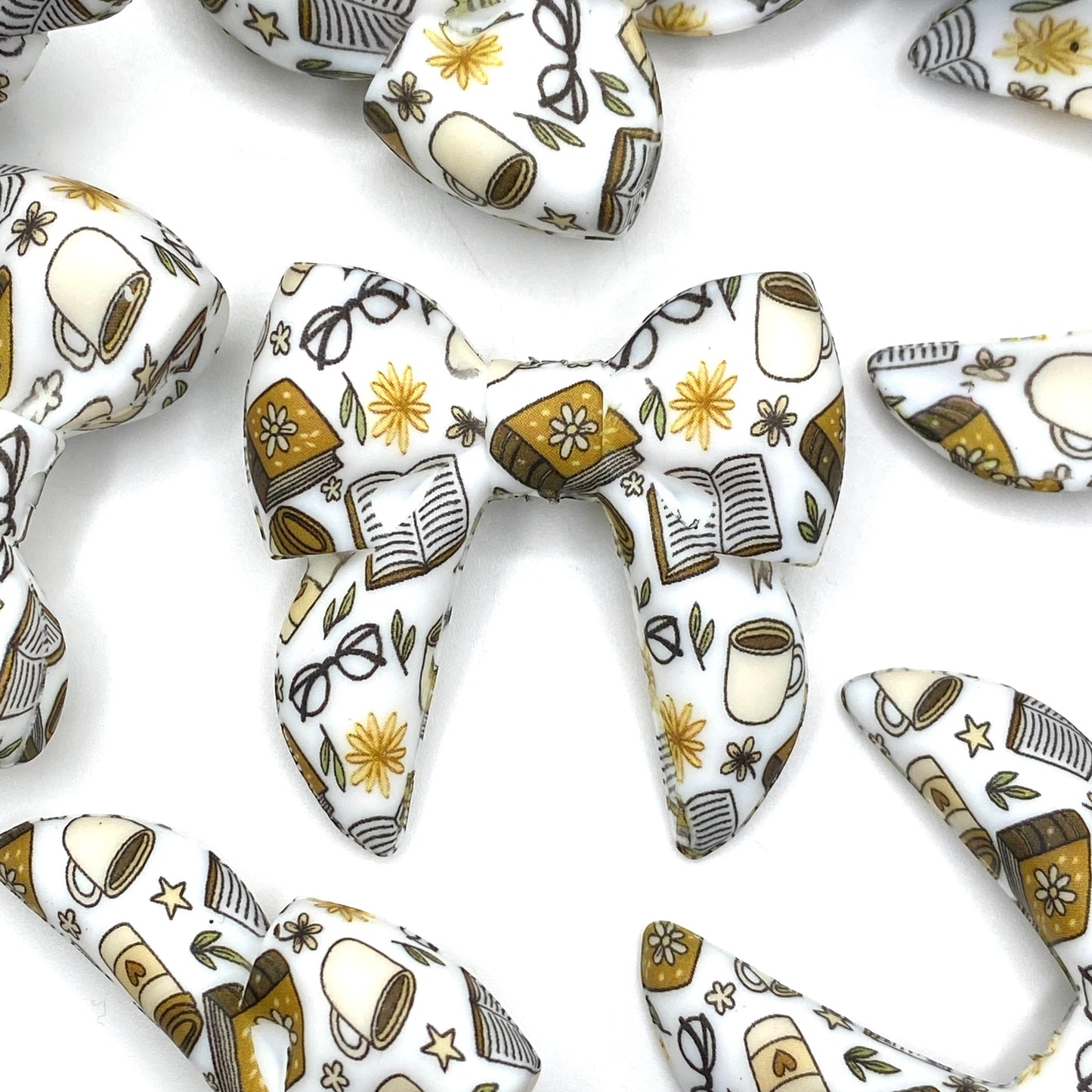 Where Stories Bloom 3D Silicone Focal Beads