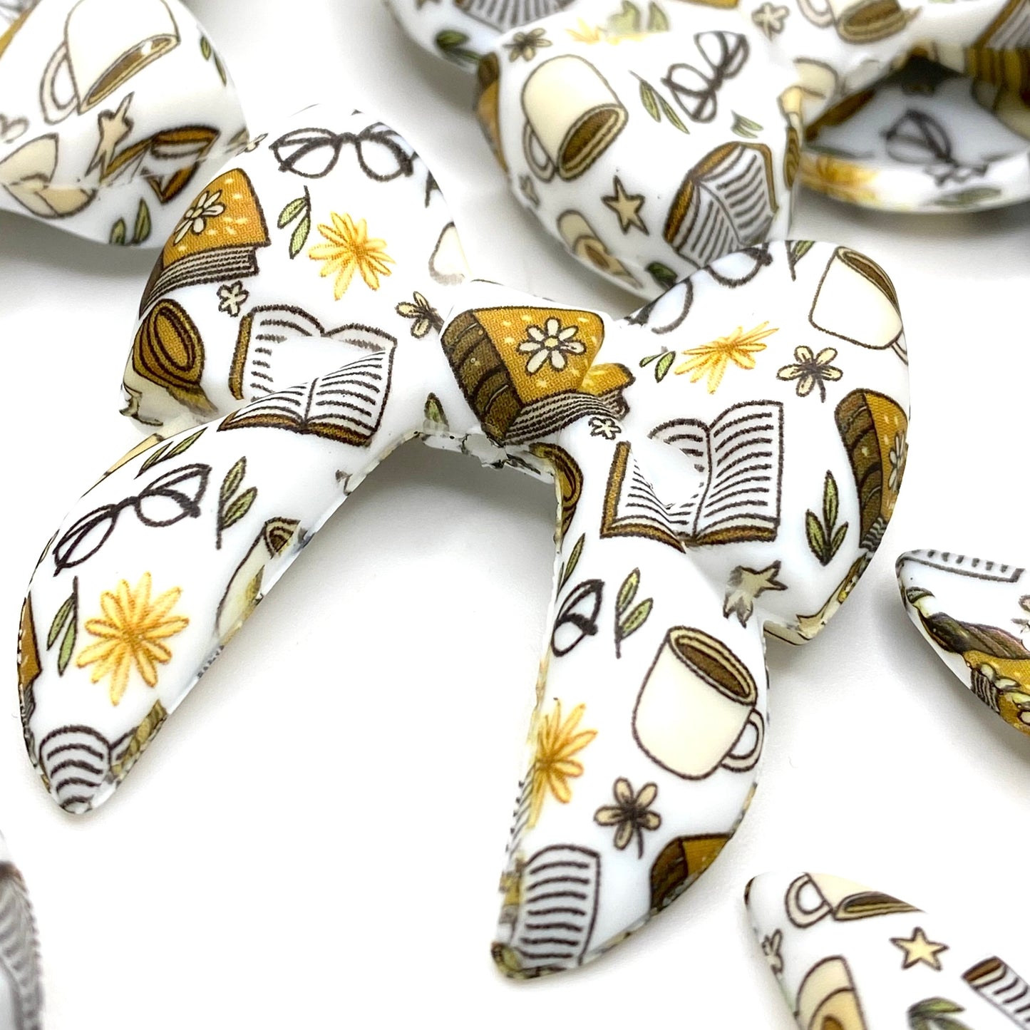 Where Stories Bloom 3D Silicone Focal Beads