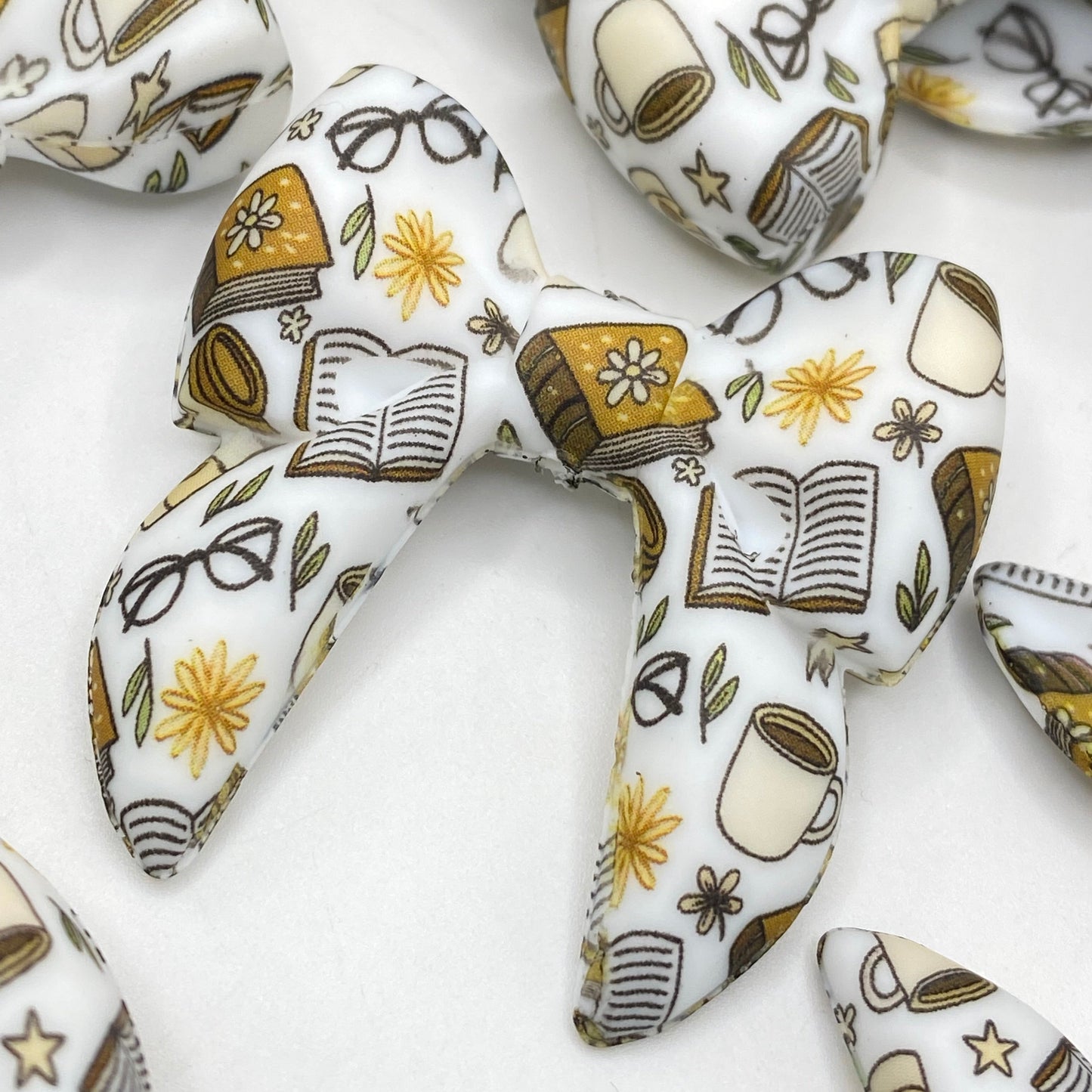 Where Stories Bloom 3D Silicone Focal Beads