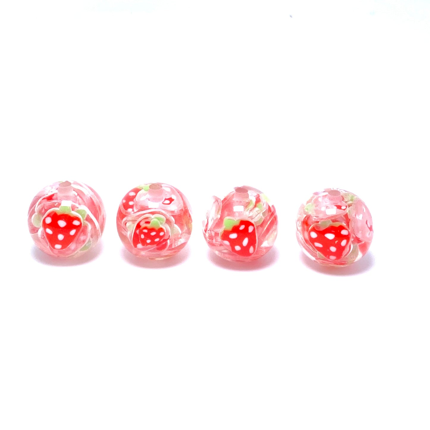 Sweet Like Watermelon Acrylic Beads