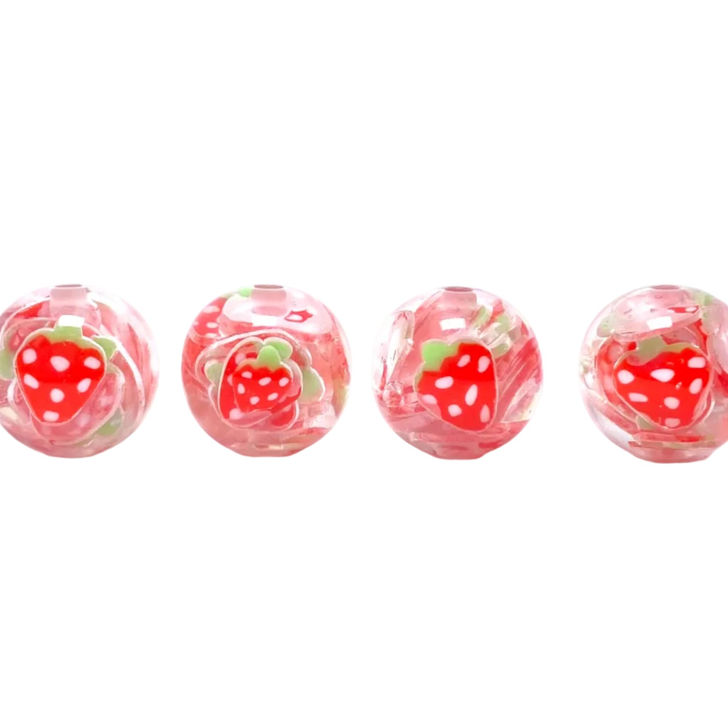 Sweet Like Watermelon Acrylic Beads