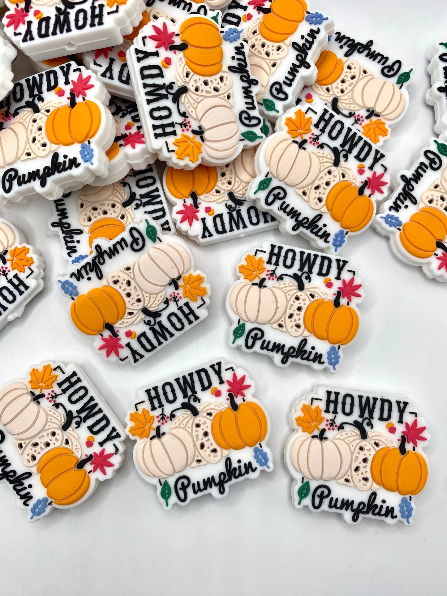 Howdy Pumpkin 2.0 Silicone Focal Beads