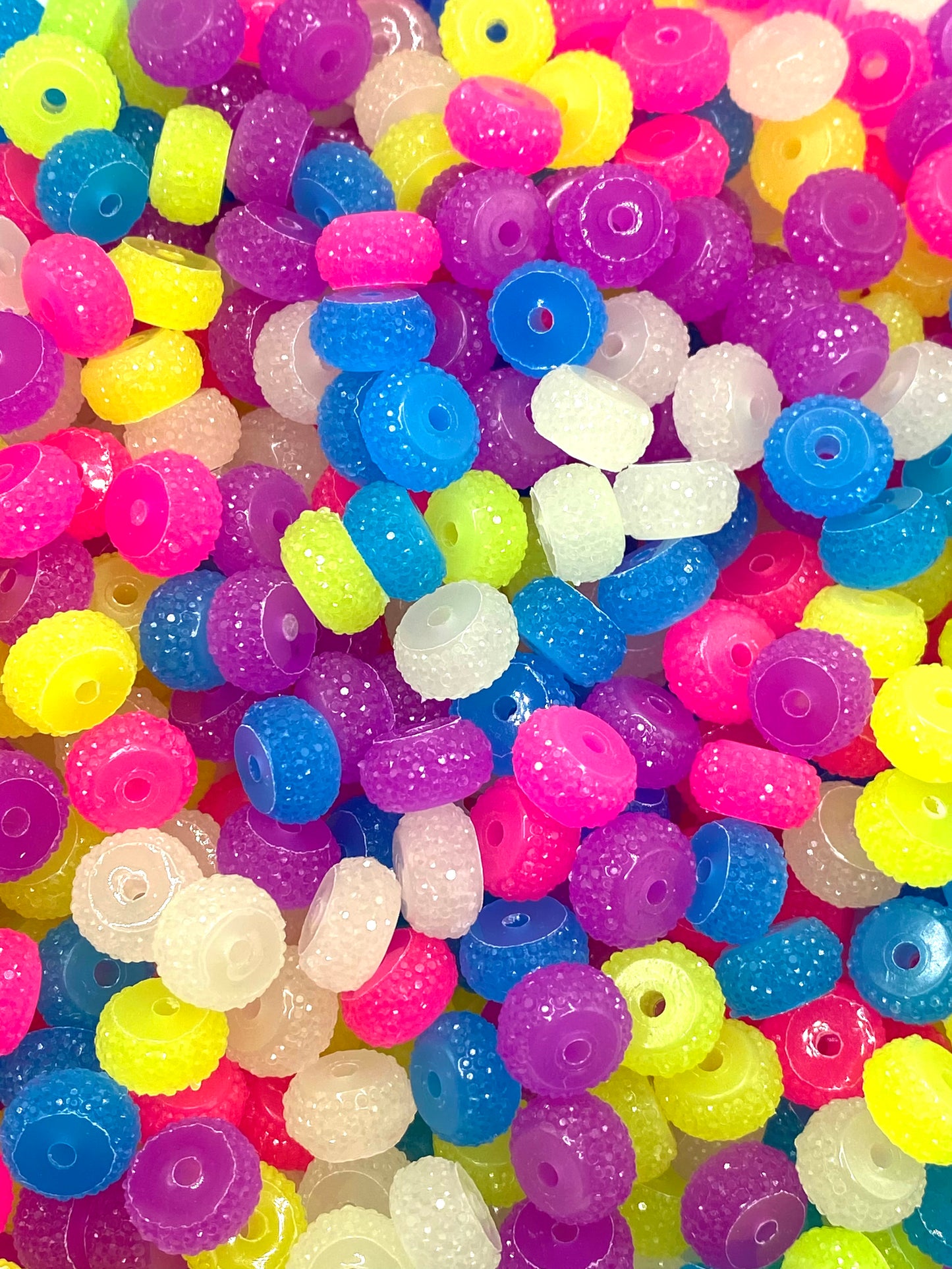 I Prefer Living In Color Luminous Spacer Beads