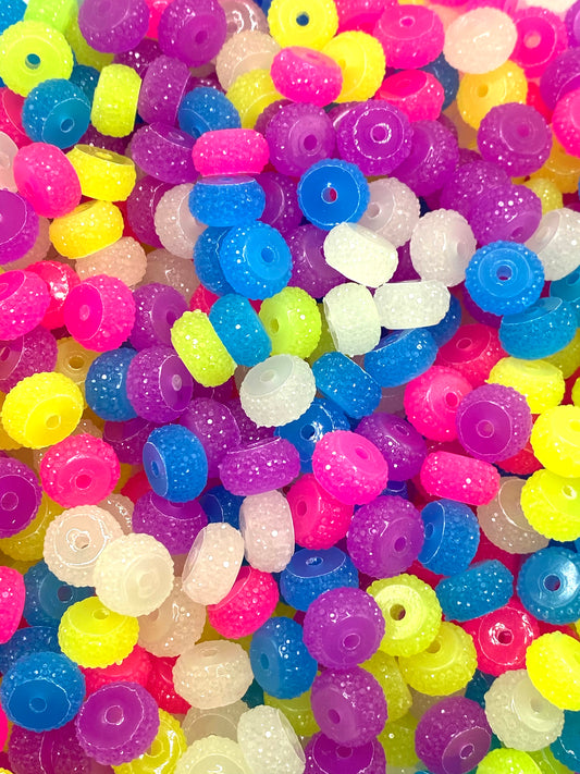 I Prefer Living In Color Luminous Spacer Beads