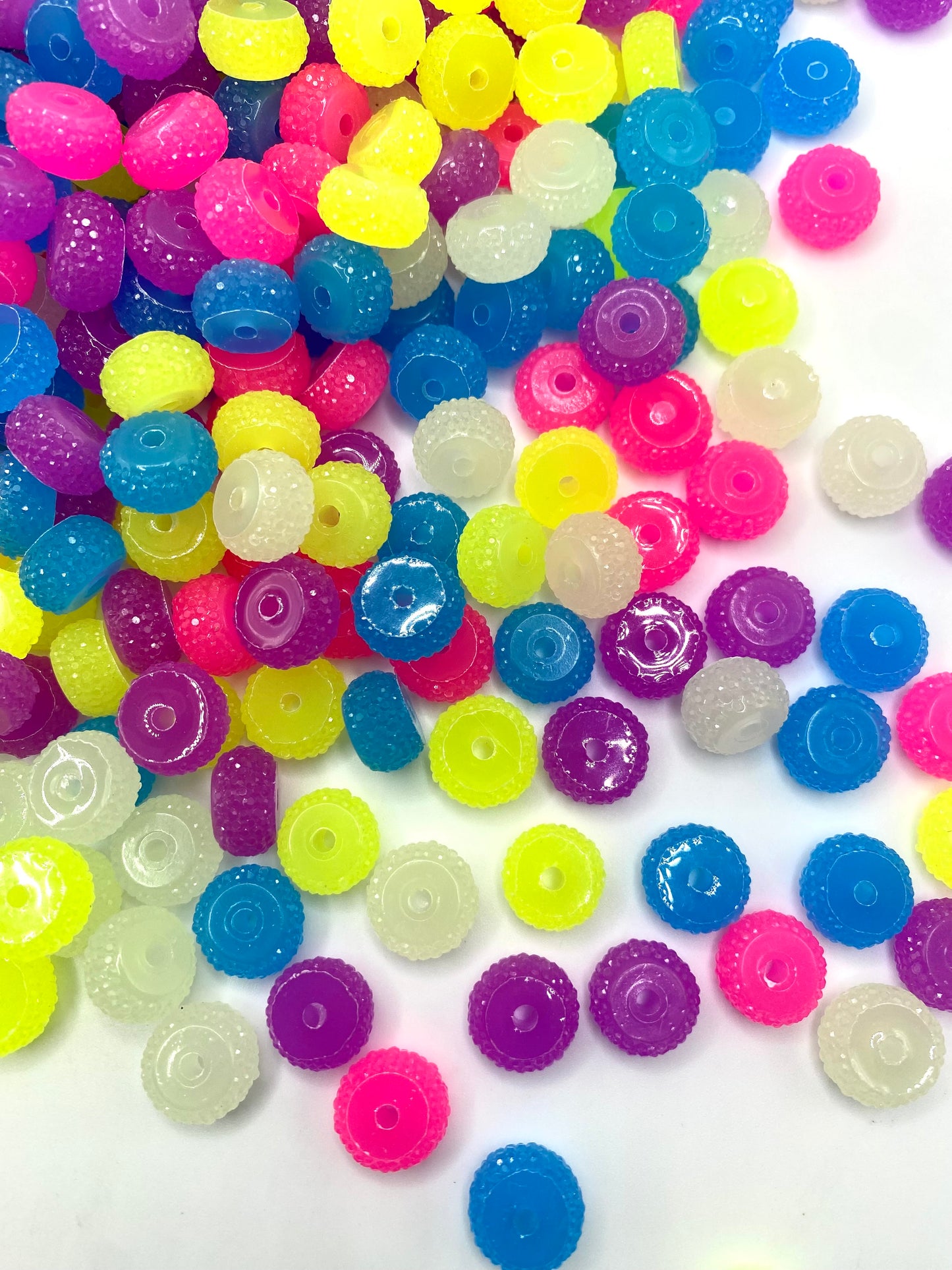 I Prefer Living In Color Luminous Spacer Beads