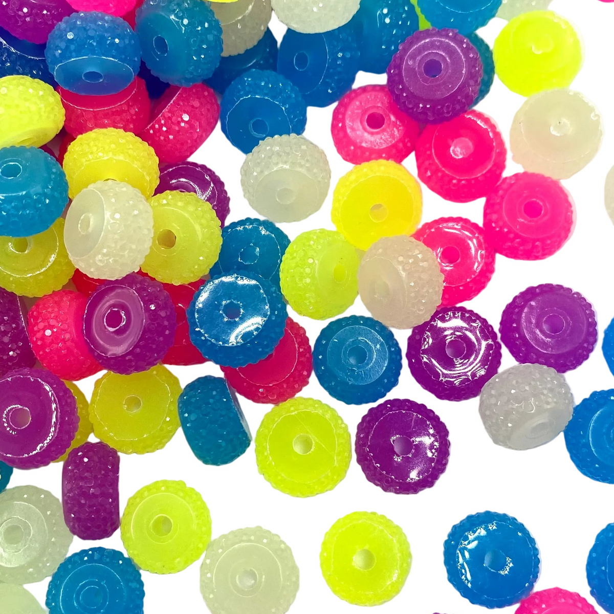 I Prefer Living In Color Luminous Spacer Beads