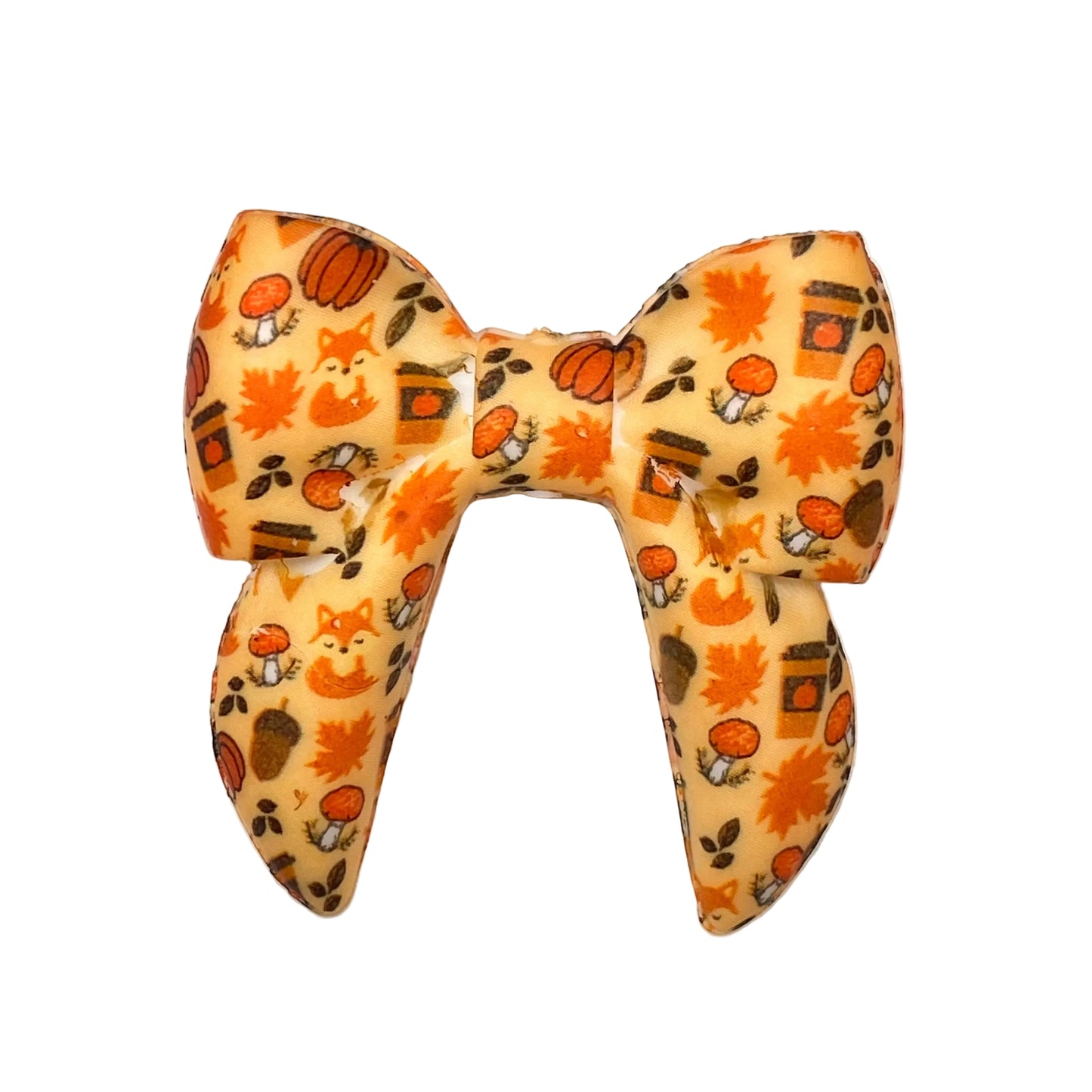 Cozy Fox Season 3D Silicone Focal Beads
