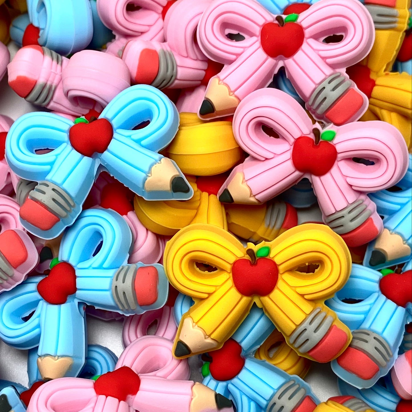 Making Smart Look Cute 3D Silicone Focal Beads