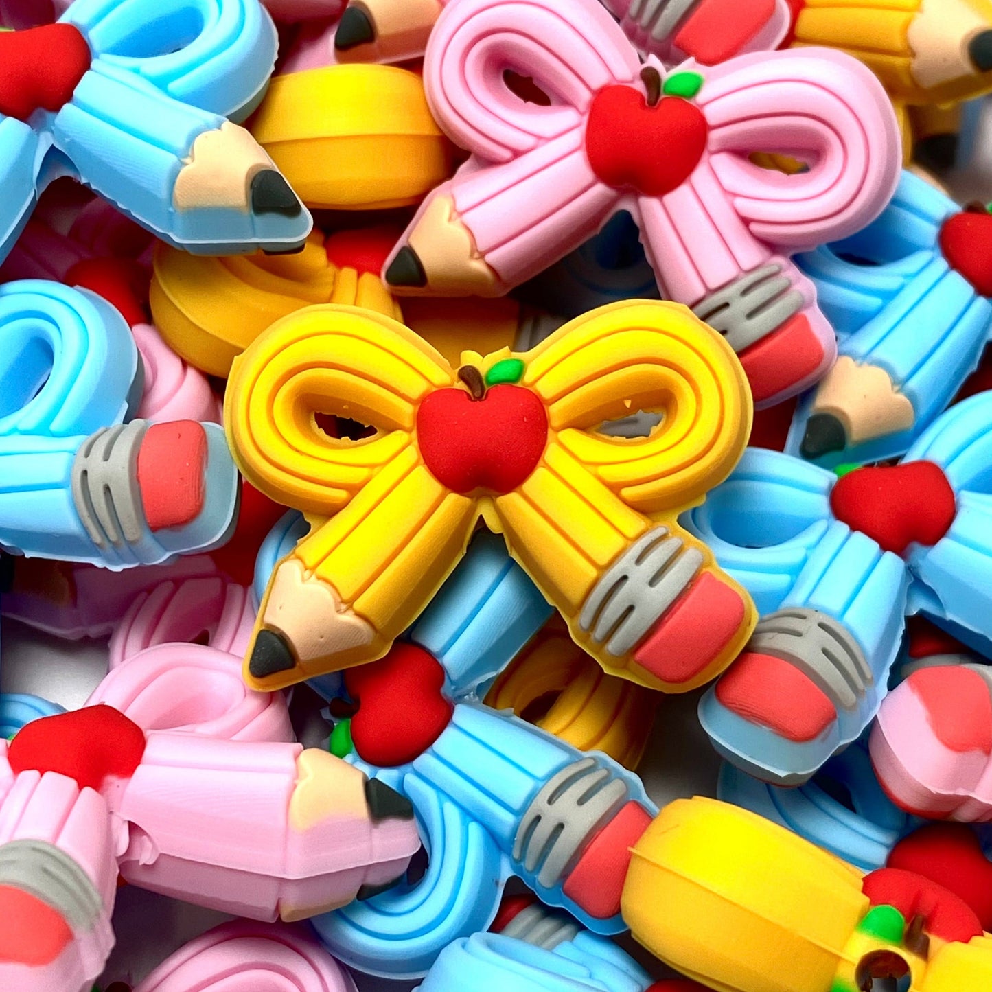 Making Smart Look Cute 3D Silicone Focal Beads