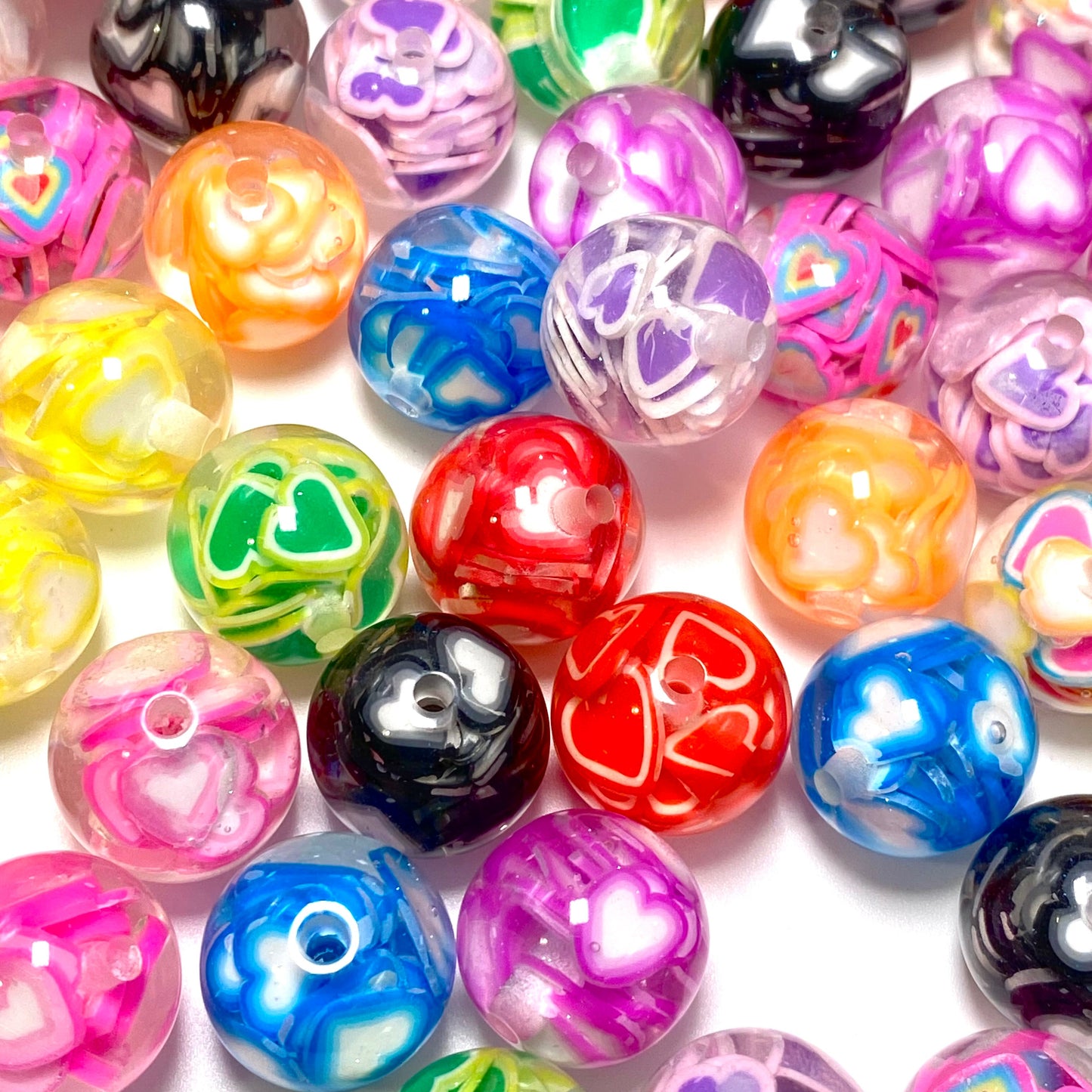 Surrounded by Love Acrylic Beads